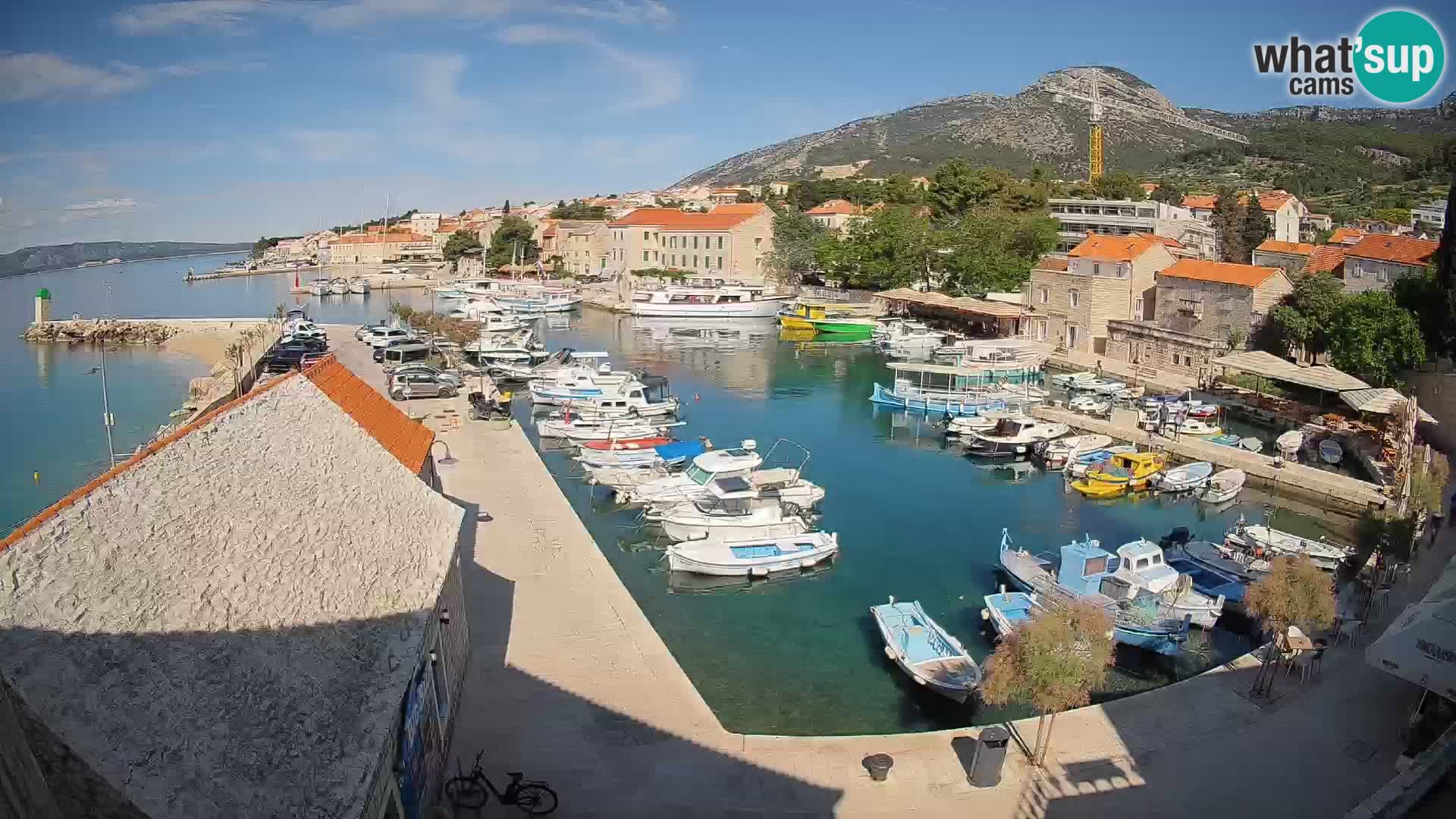 Webcam Bol Hafen – Liveblick auf Bol Riva & Marina