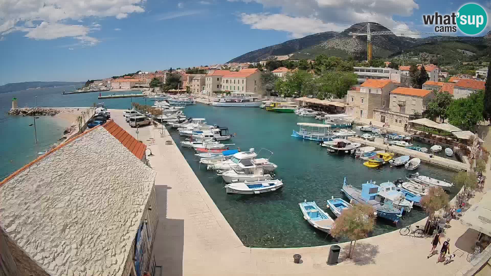 Webcam Bol Harbour – Live View of Bol Riva & Marina