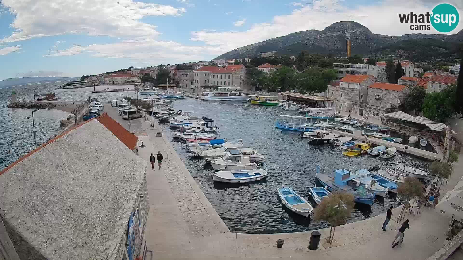 Webcam Bol Harbour – Live View of Bol Riva & Marina