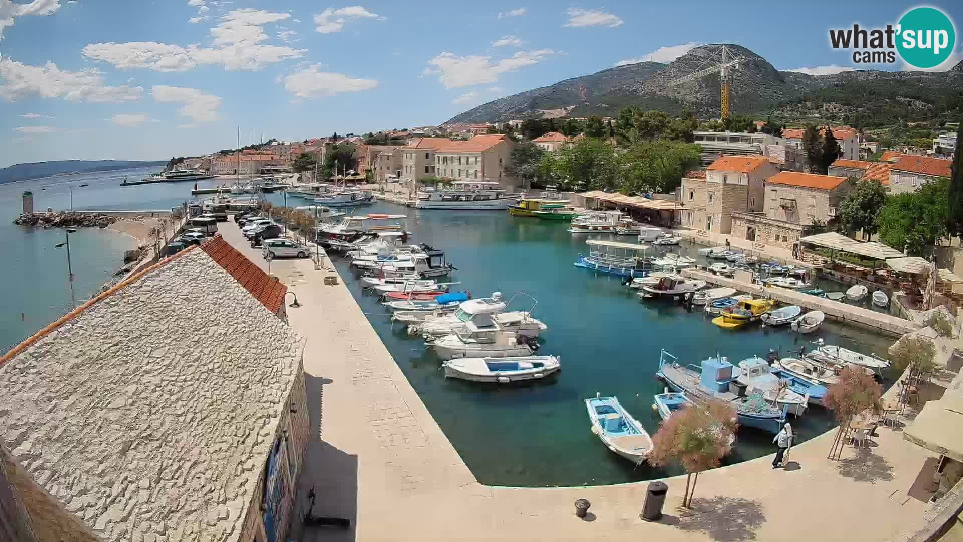 Webcam Bol Harbour – Live View of Bol Riva & Marina