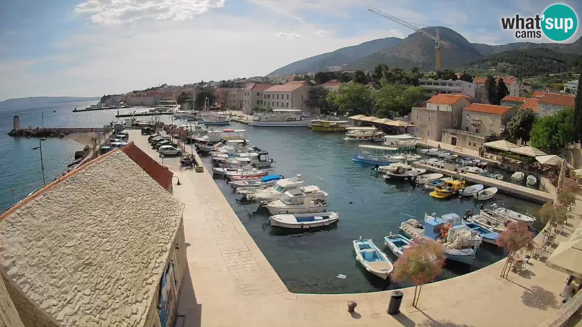 Webcam Bol Harbour – Live View of Bol Riva & Marina