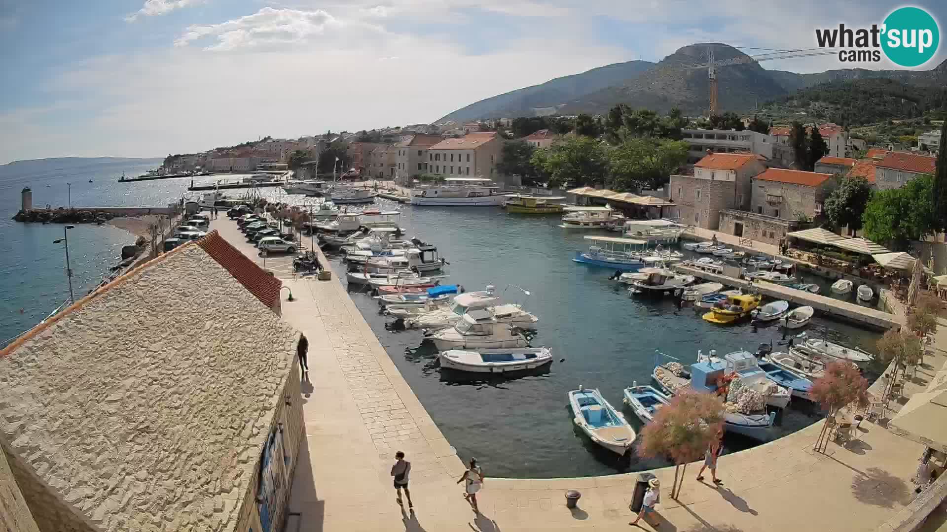 Webcam Bol Harbour – Live View of Bol Riva & Marina