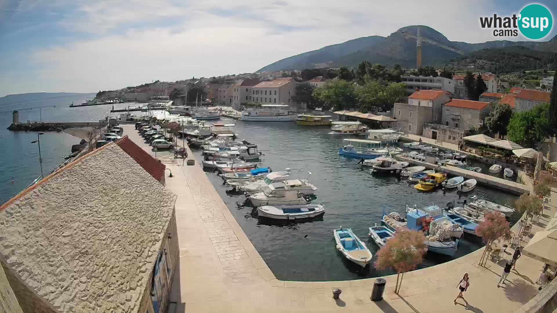 Webcam Bol Harbour – Live View of Bol Riva & Marina