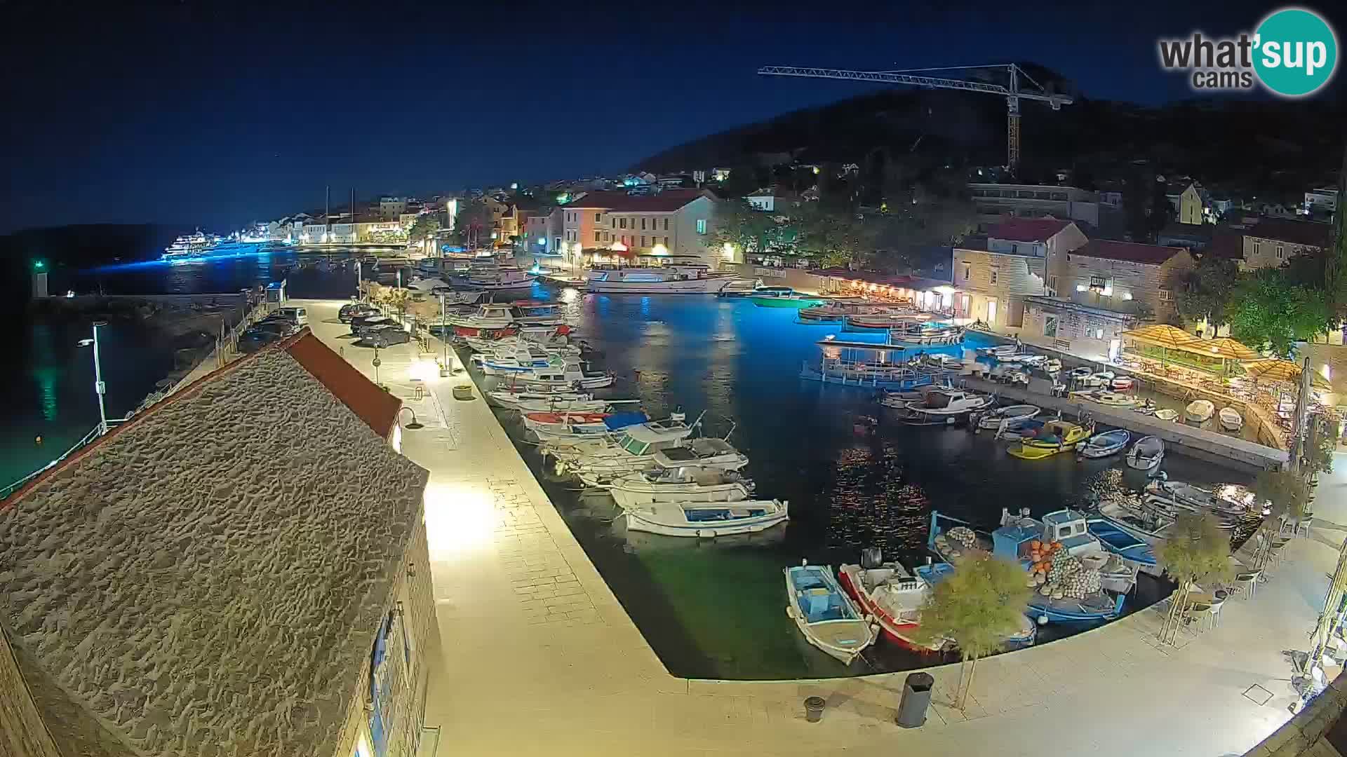 Webcam Bol Hafen – Liveblick auf Bol Riva & Marina