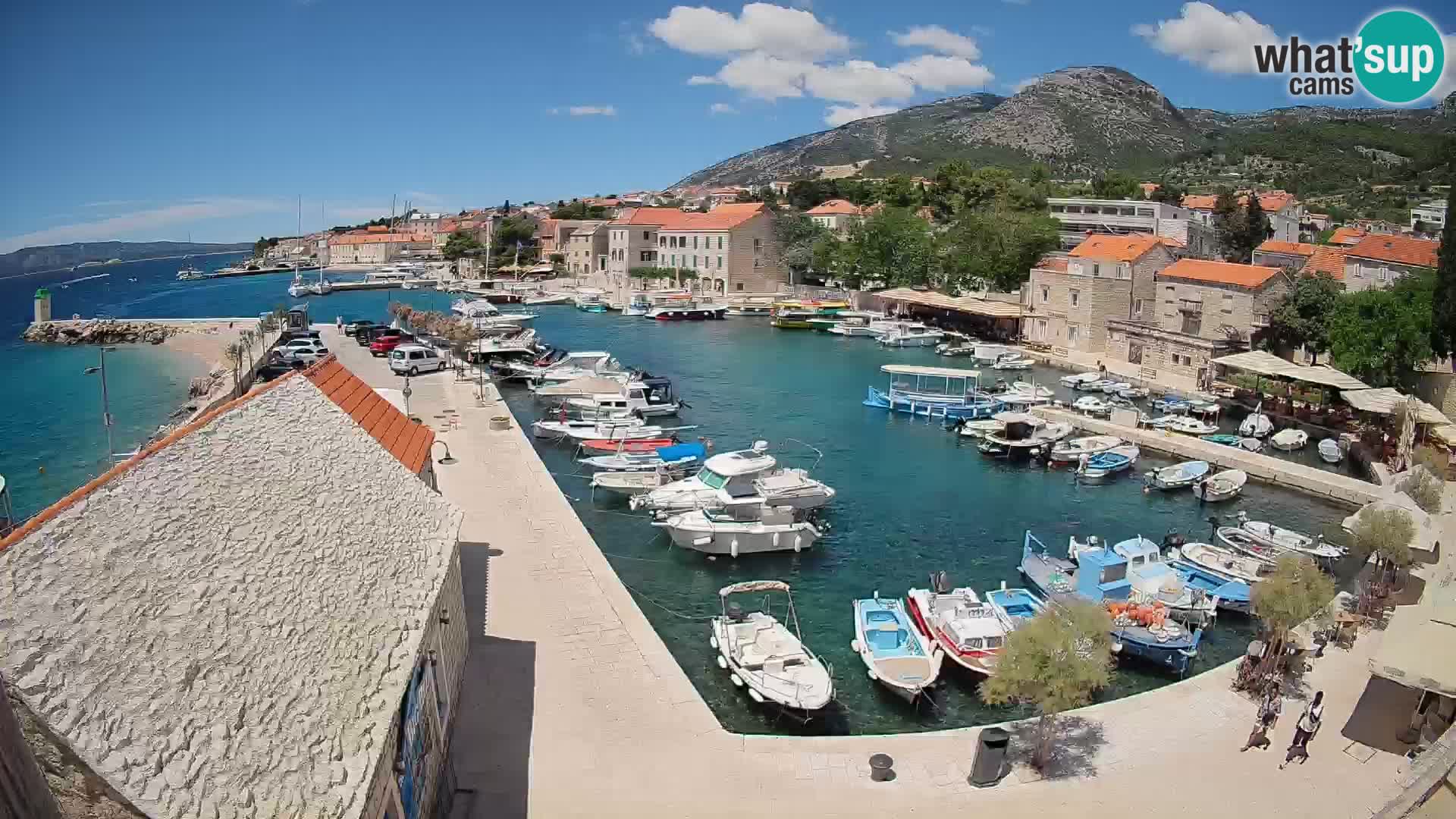 Webcam Bol Harbour – Live View of Bol Riva & Marina