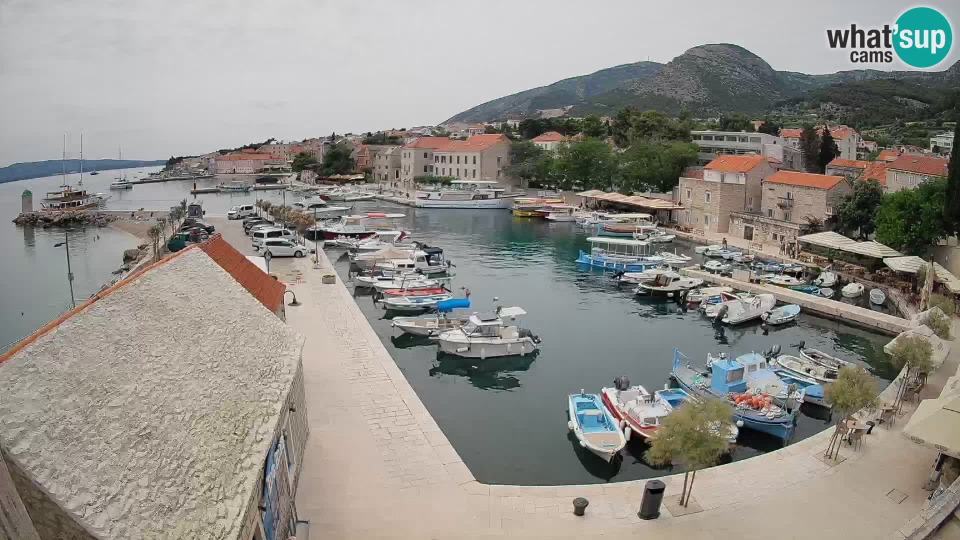 Webcam Bol Harbour – Live View of Bol Riva & Marina