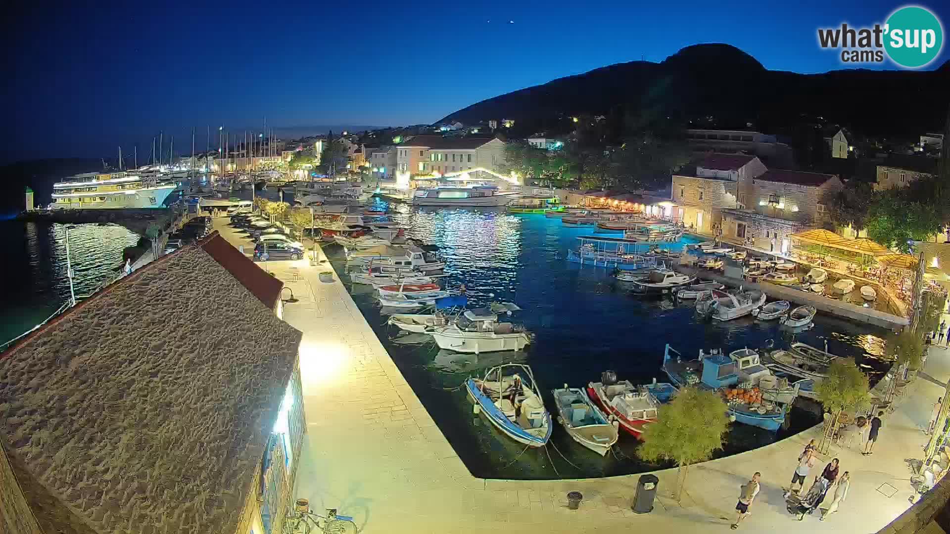 Webcam Bol Harbour – Live View of Bol Riva & Marina