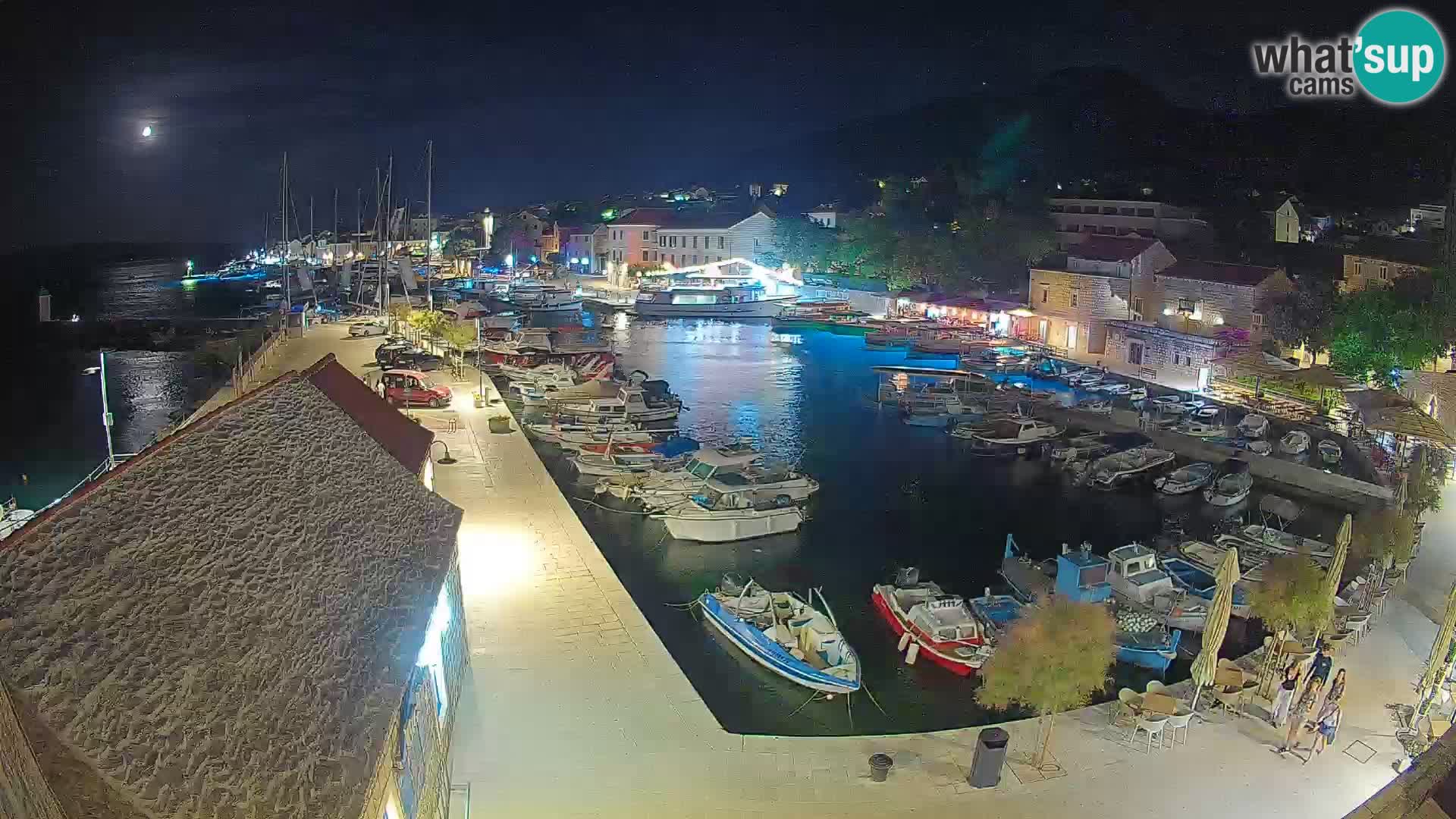 Webcam Bol Harbour – Live View of Bol Riva & Marina