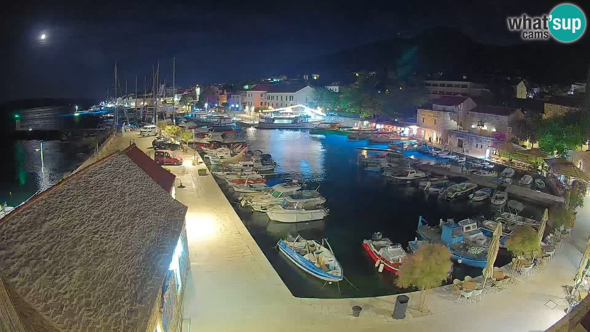 Webcam Bol Hafen – Liveblick auf Bol Riva & Marina