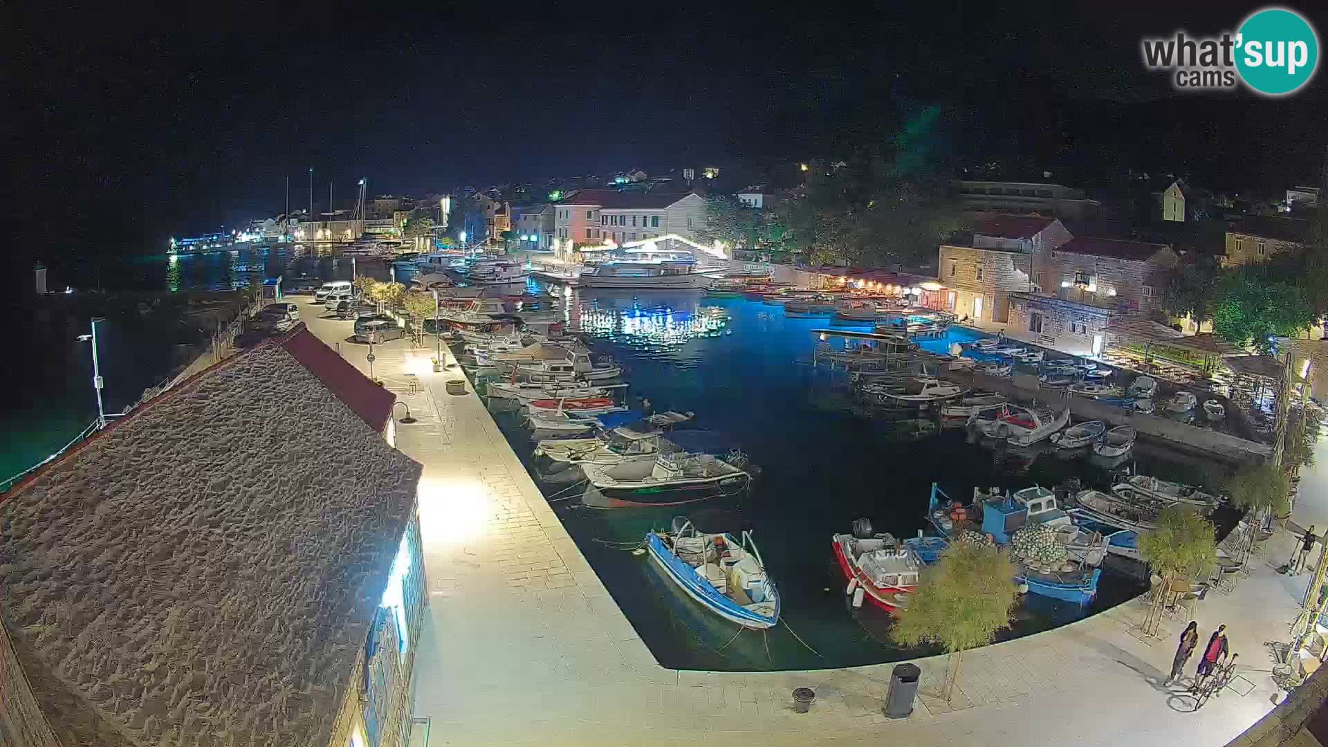 Webcam porto di Bol – Vista live sulla Riva e Marina