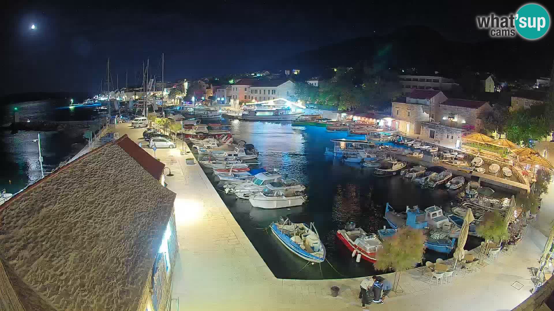 Webcam Bol Hafen – Liveblick auf Bol Riva & Marina