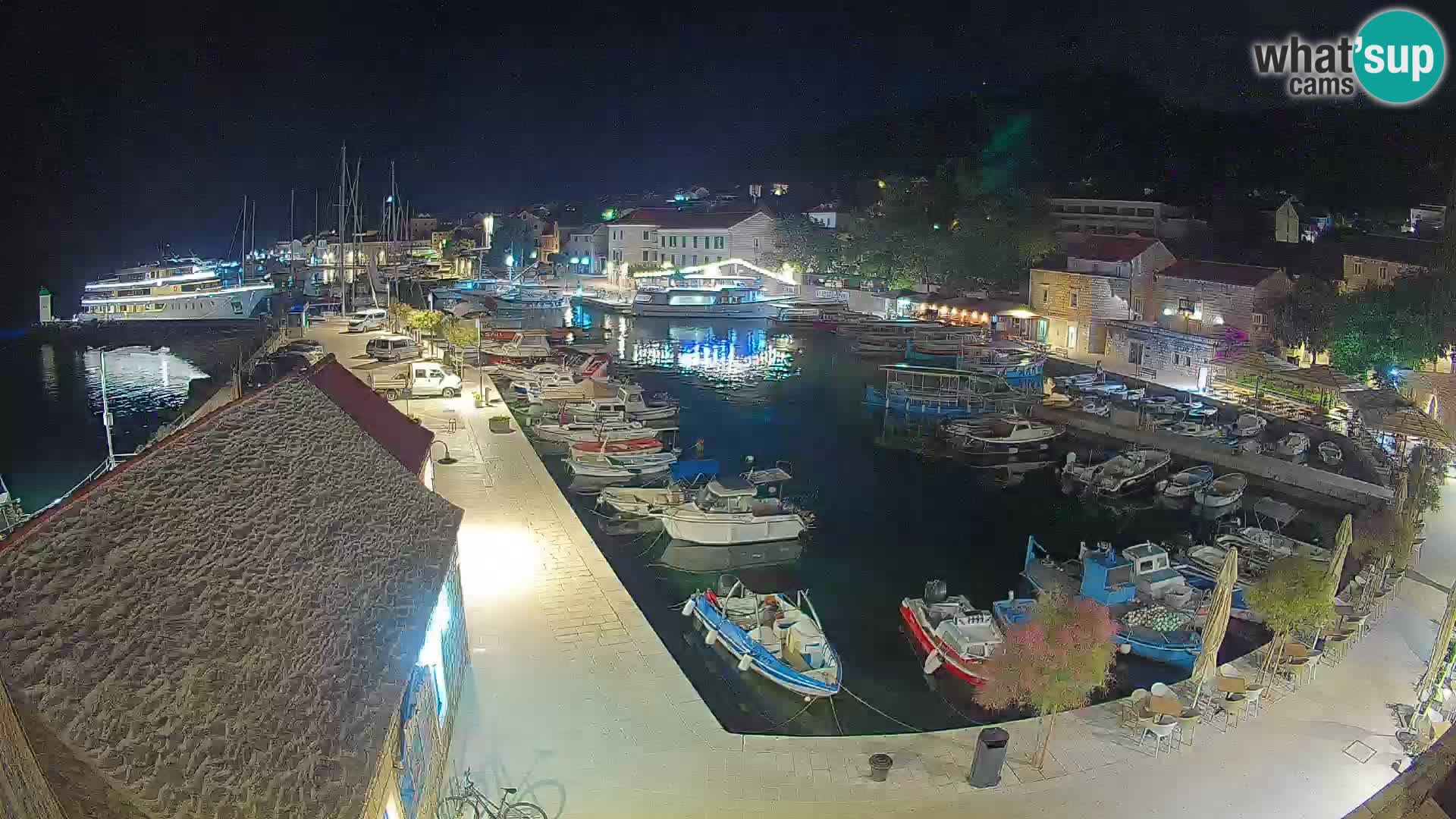 Webcam Bol Harbour – Live View of Bol Riva & Marina