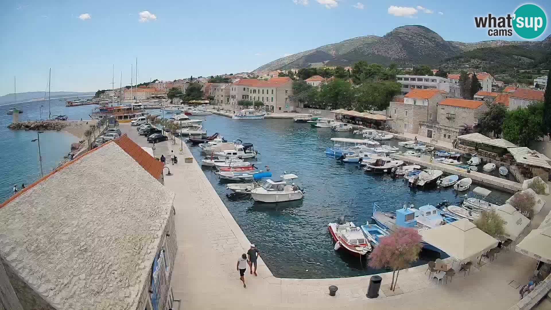 Webcam Bol Harbour – Live View of Bol Riva & Marina