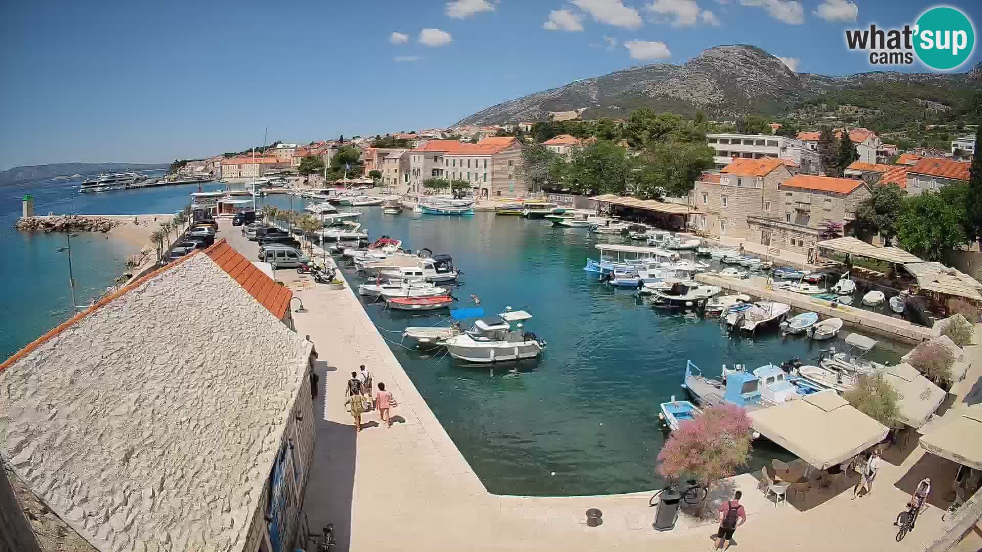 Webcam Bol Harbour – Live View of Bol Riva & Marina