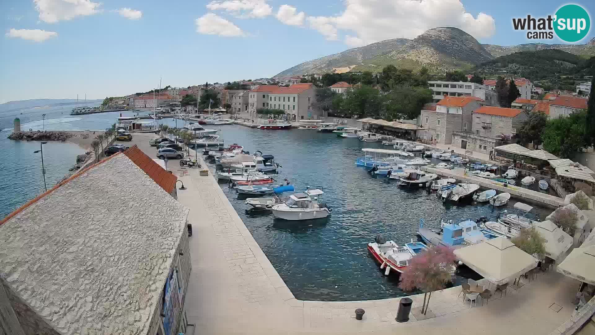 Webcam Bol Harbour – Live View of Bol Riva & Marina