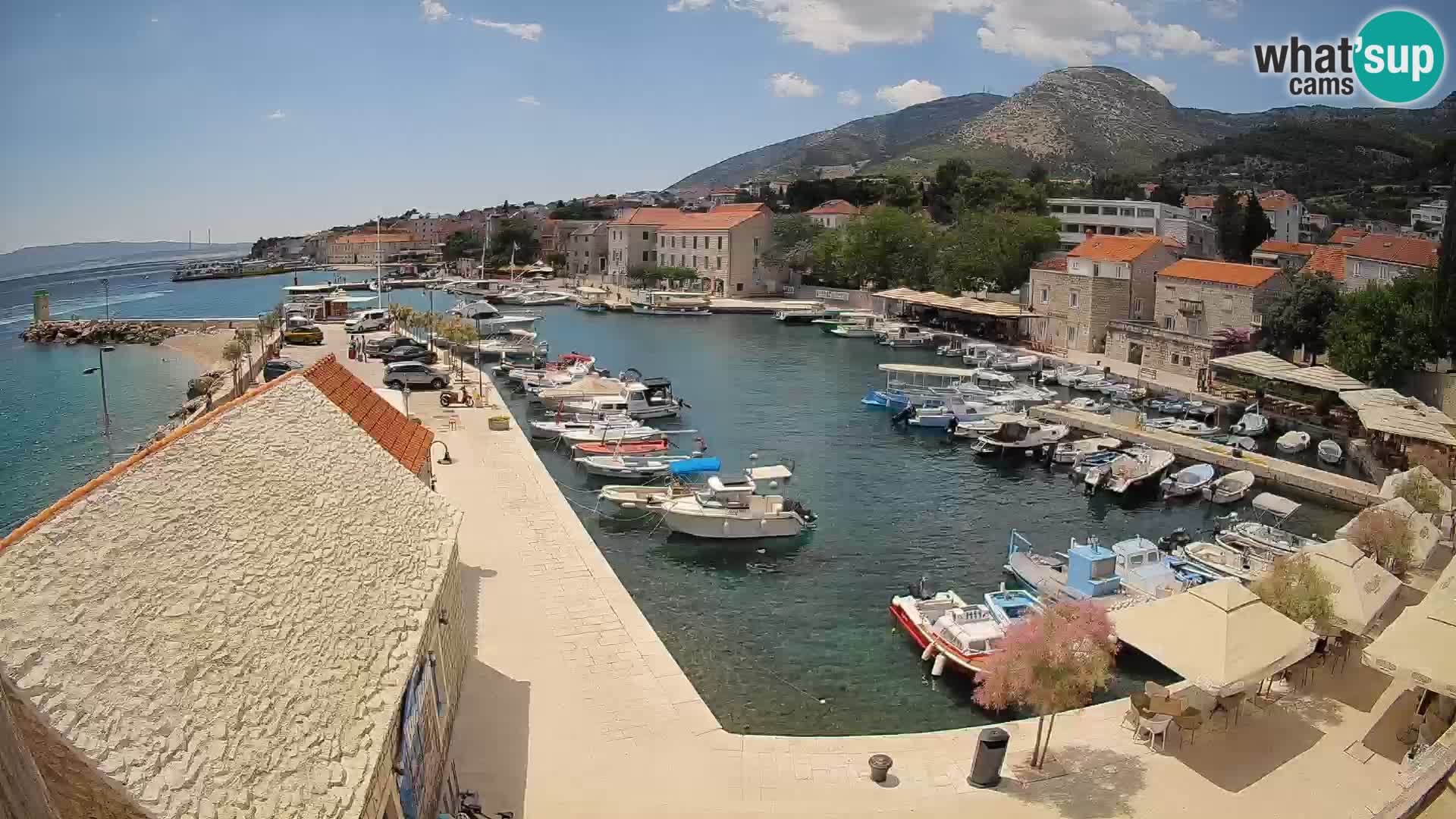 Webcam Bol Harbour – Live View of Bol Riva & Marina