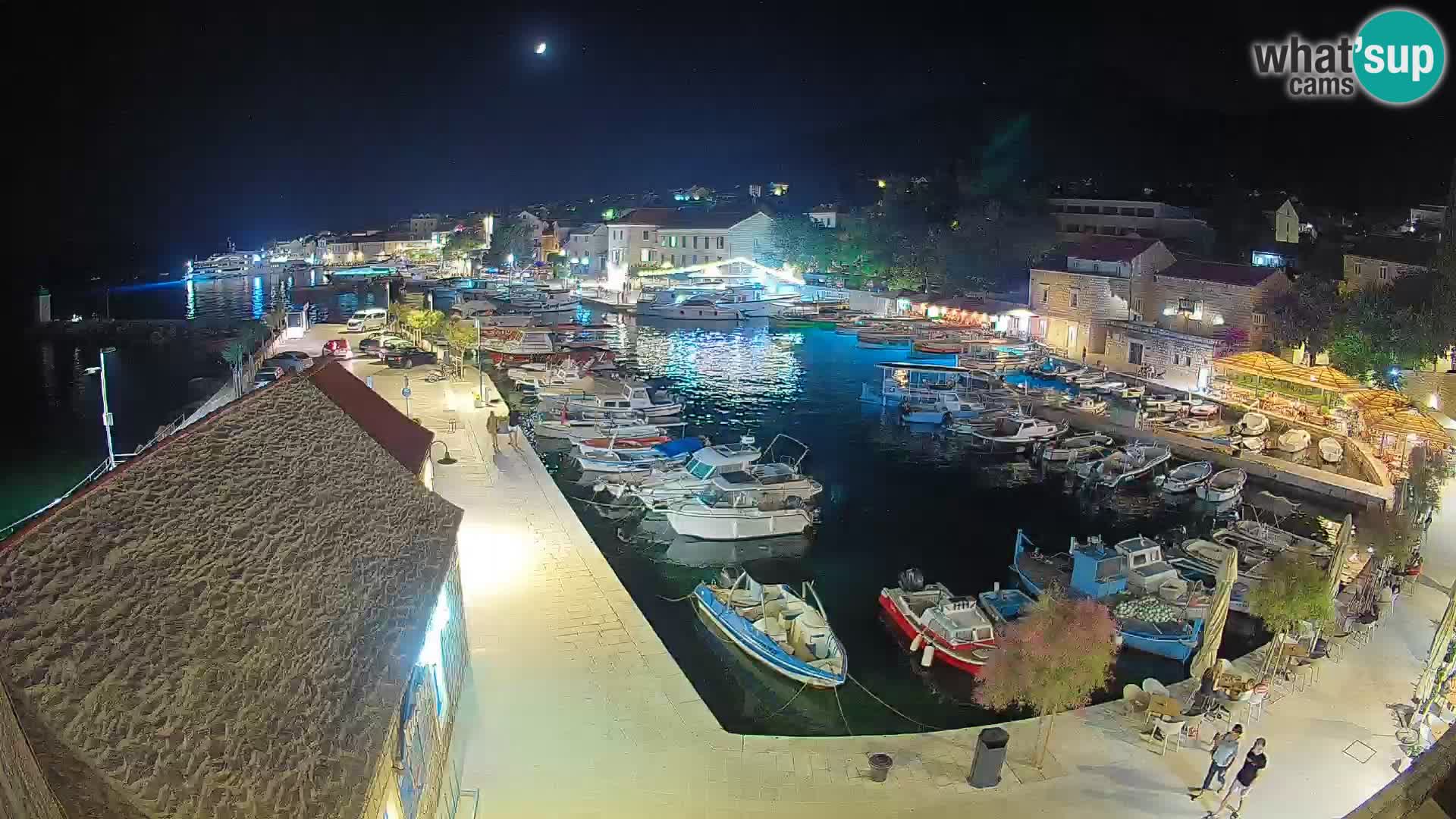 Webcam Bol Hafen – Liveblick auf Bol Riva & Marina
