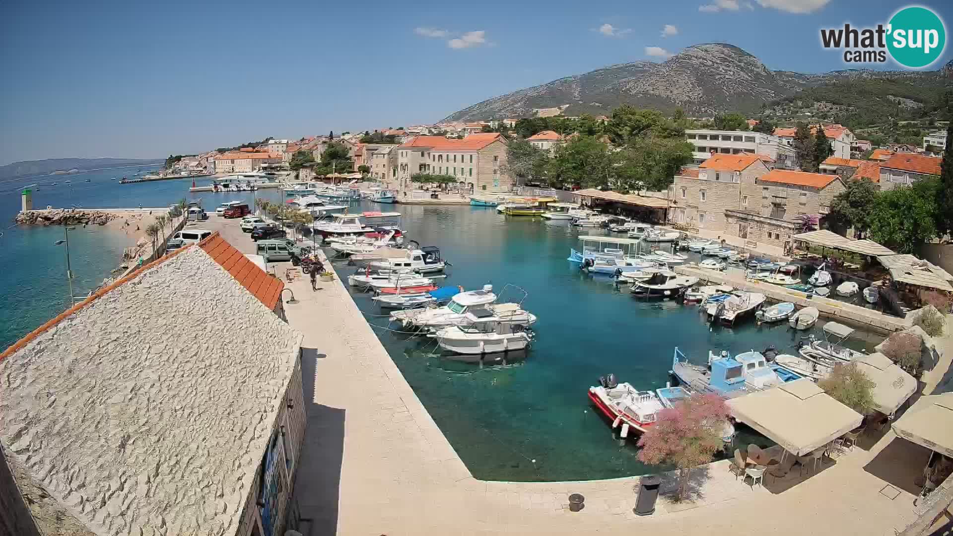 Webcam Bol Harbour – Live View of Bol Riva & Marina