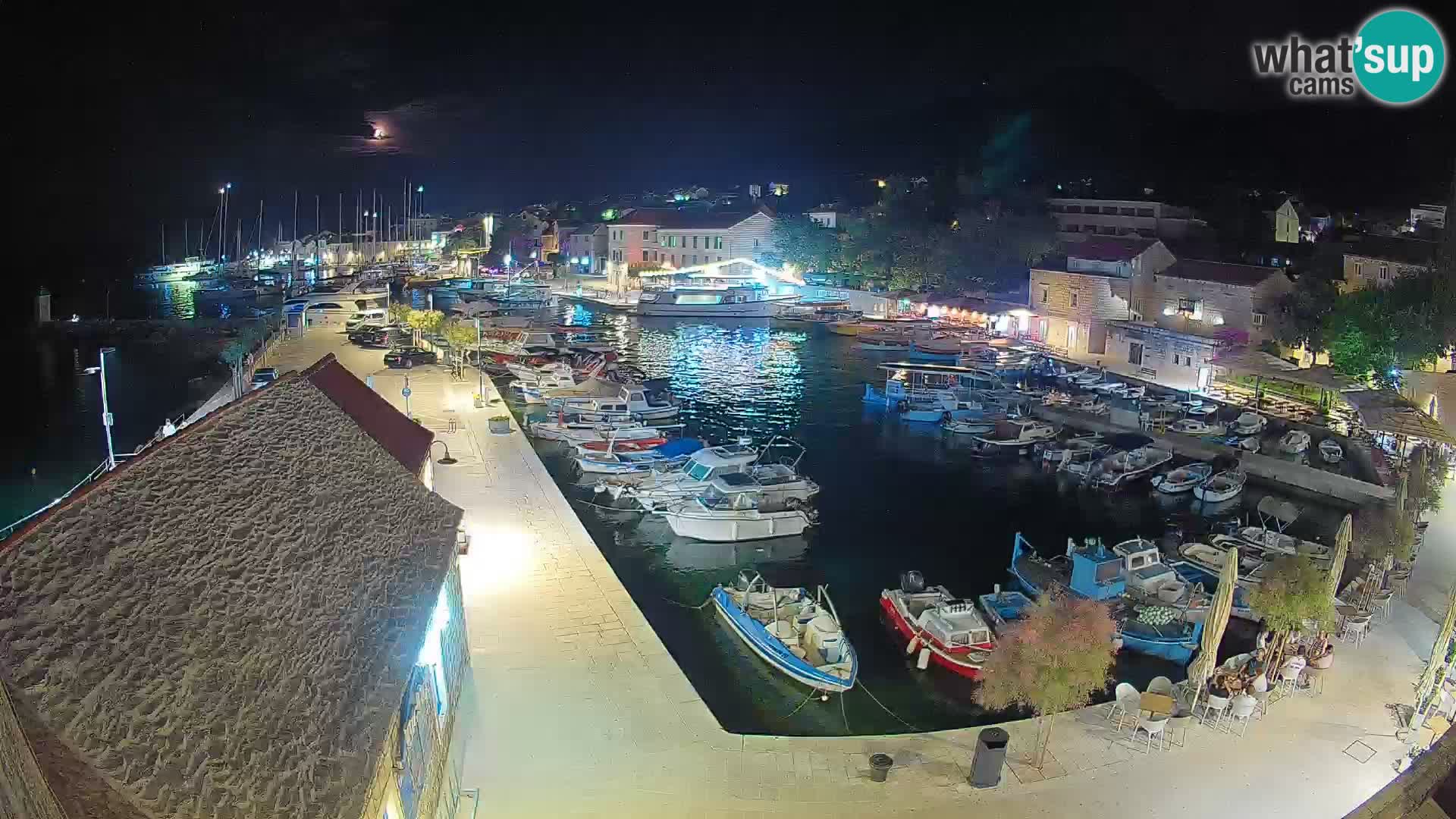 Webcam Bol Hafen – Liveblick auf Bol Riva & Marina