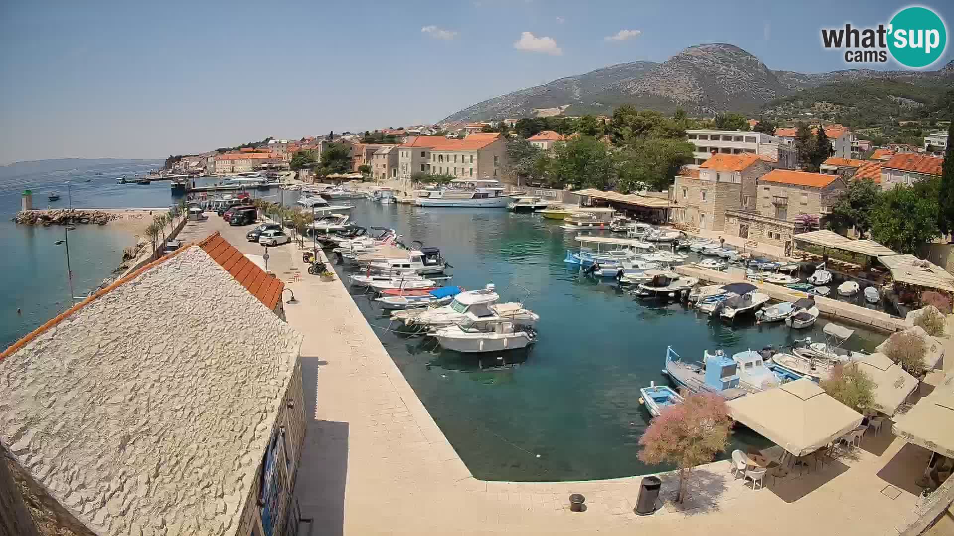 Webcam Bol Harbour – Live View of Bol Riva & Marina
