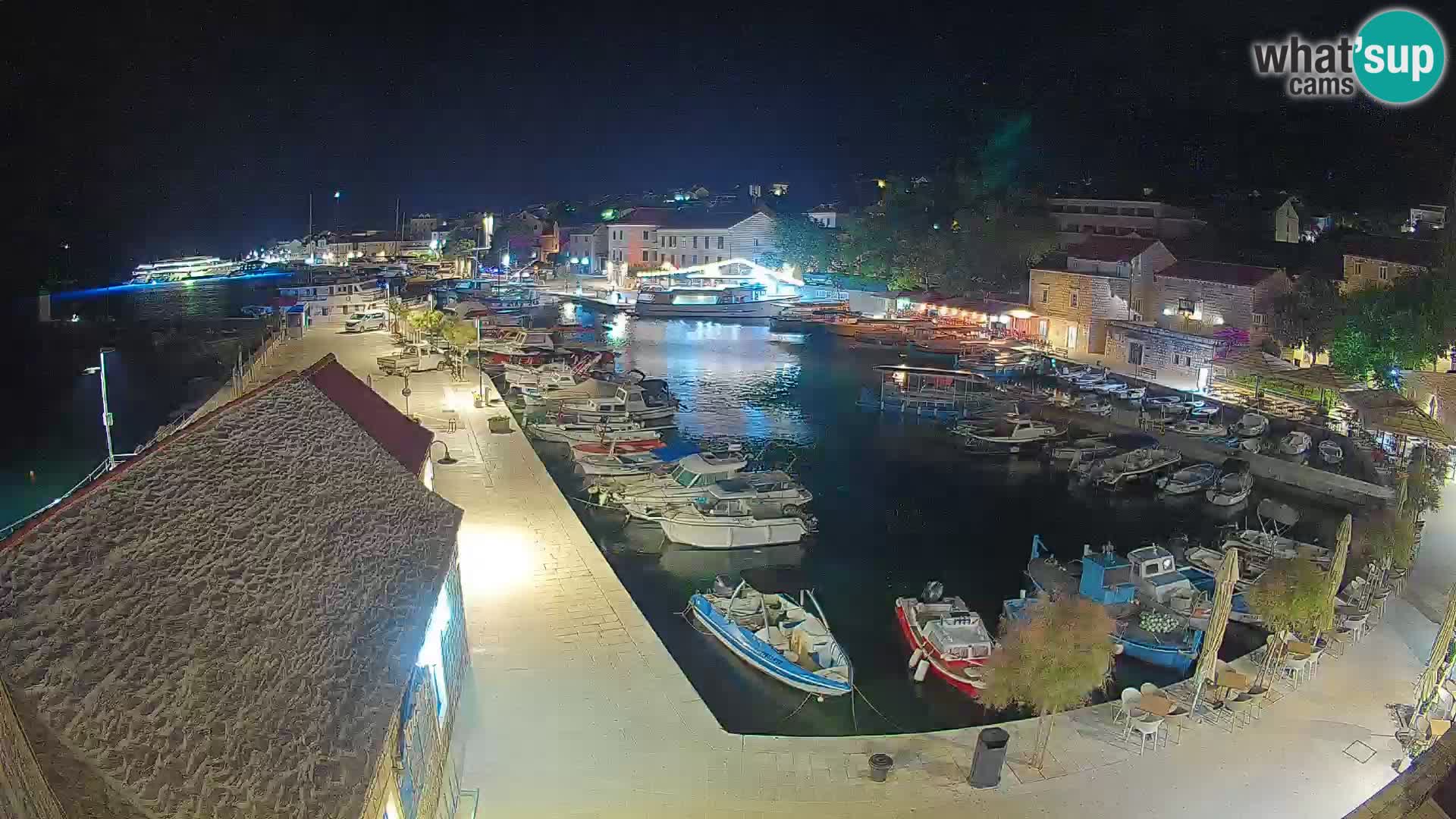 Webcam Bol Hafen – Liveblick auf Bol Riva & Marina