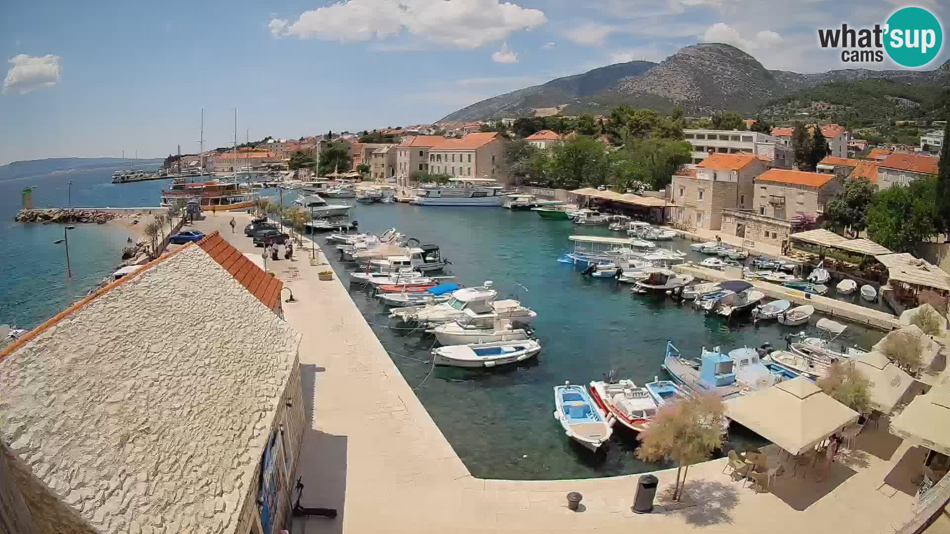 Webcam Bol Hafen – Liveblick auf Bol Riva & Marina