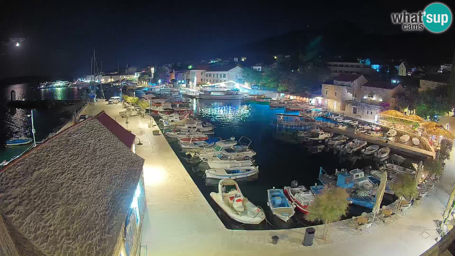 Webcam Bol Hafen – Liveblick auf Bol Riva & Marina