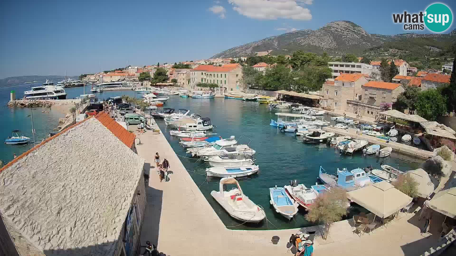 Webcam Bol Harbour – Live View of Bol Riva & Marina