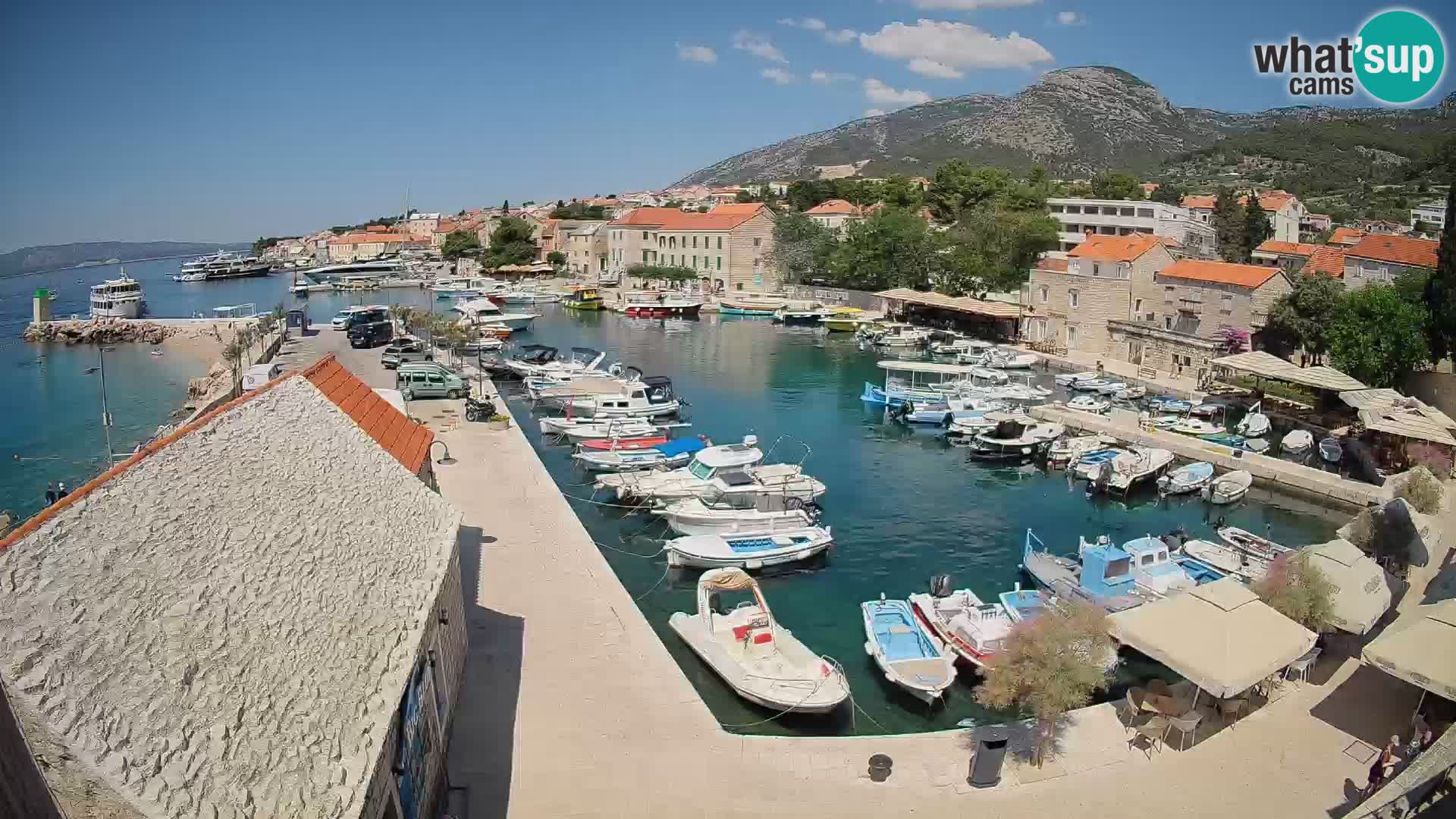 Webcam Bol Harbour – Live View of Bol Riva & Marina