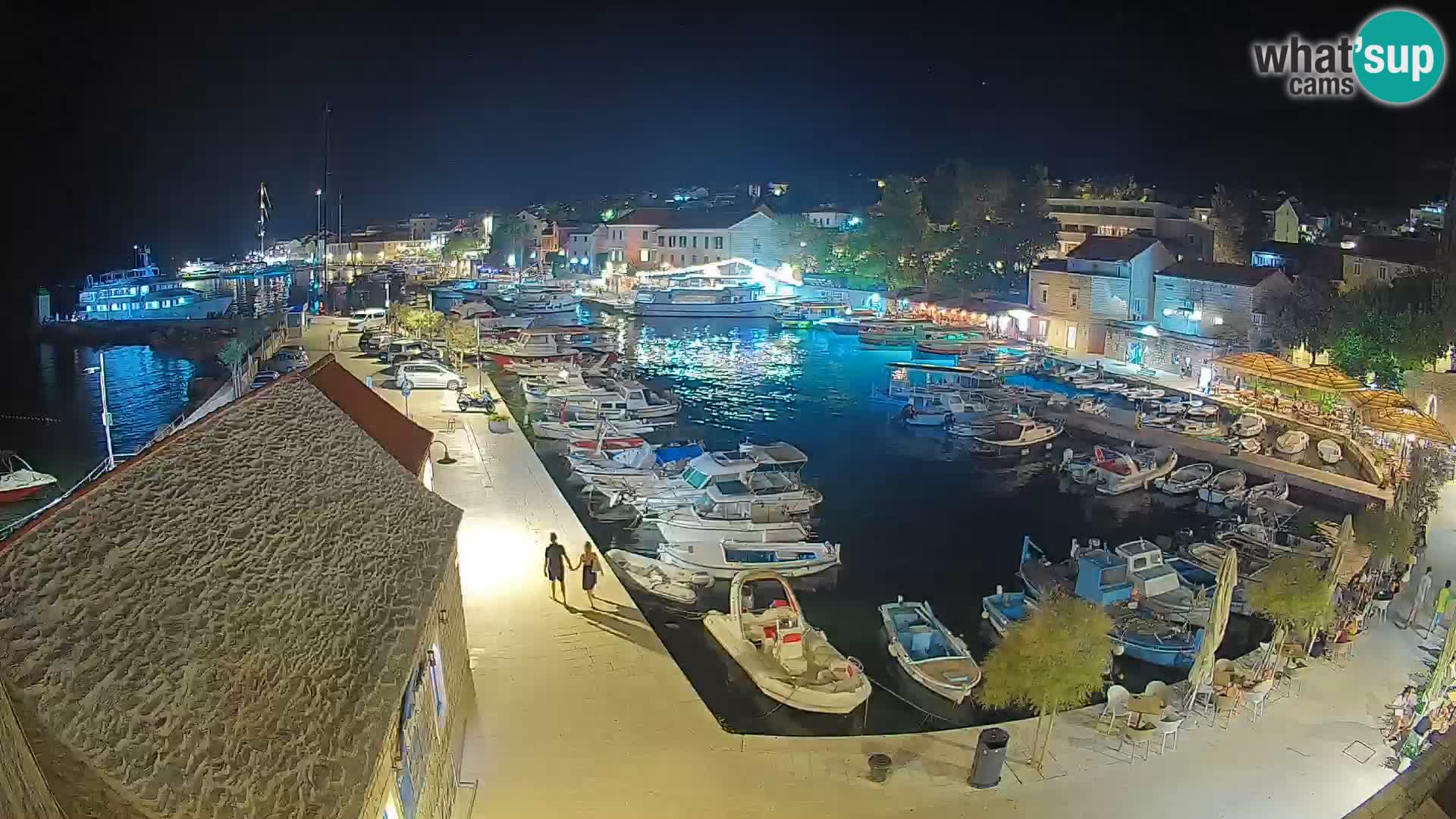 Webcam porto di Bol – Vista live sulla Riva e Marina