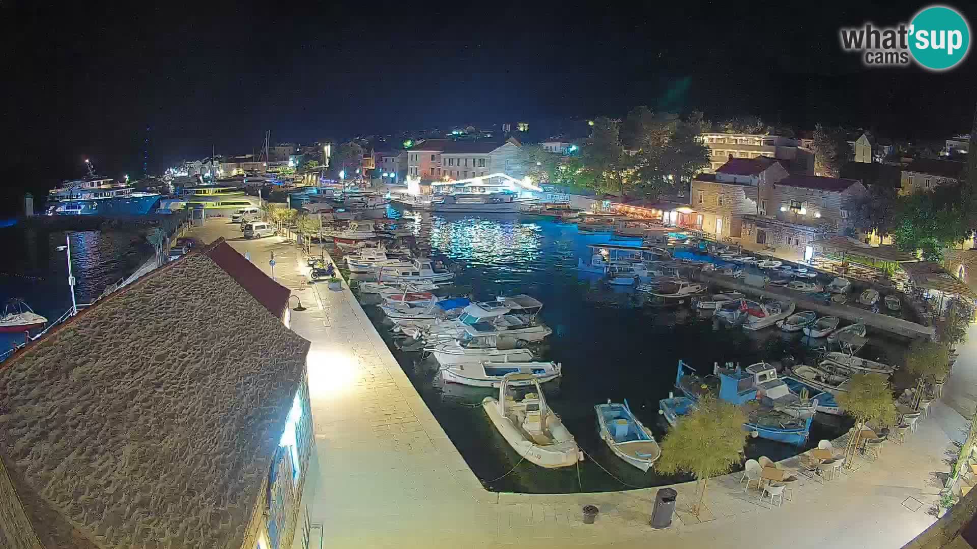 Webcam Bol Hafen – Liveblick auf Bol Riva & Marina