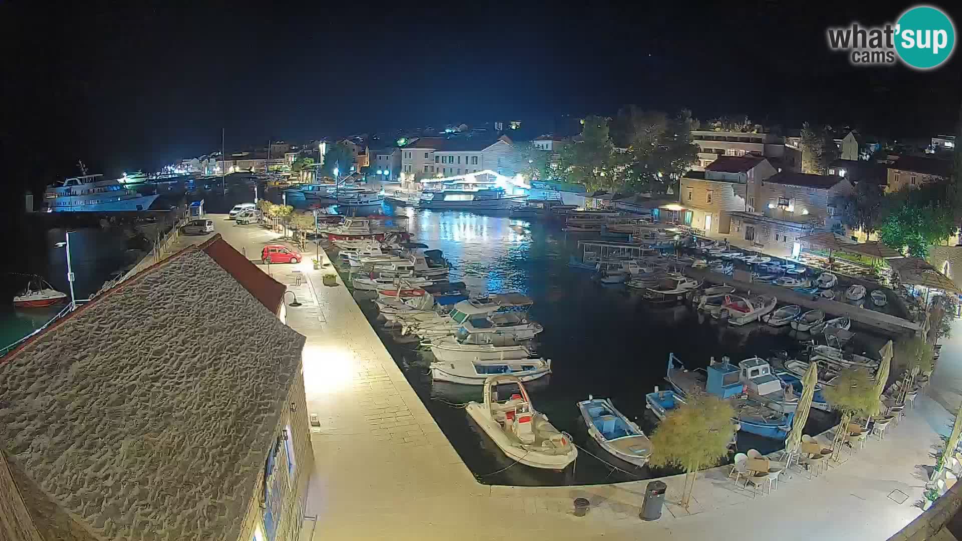 Webcam porto di Bol – Vista live sulla Riva e Marina