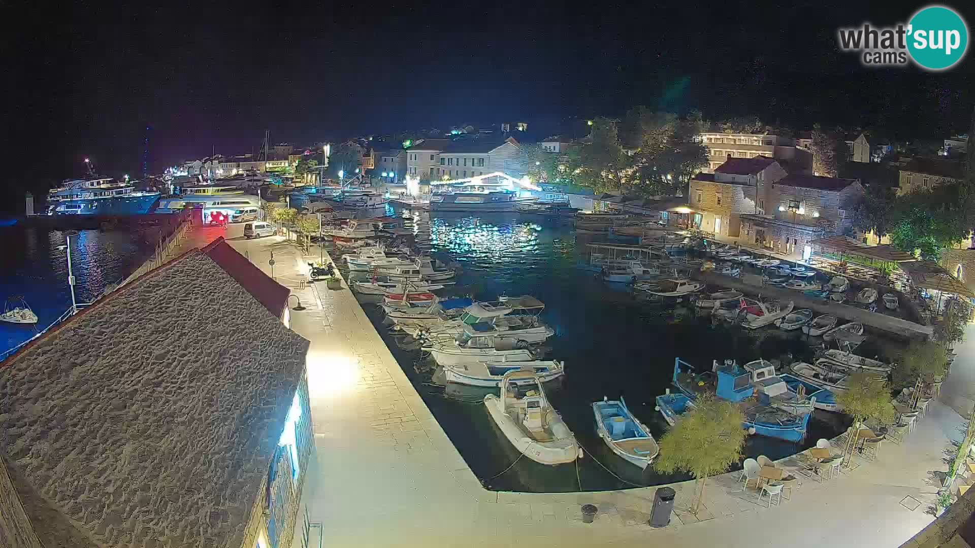 Webcam porto di Bol – Vista live sulla Riva e Marina
