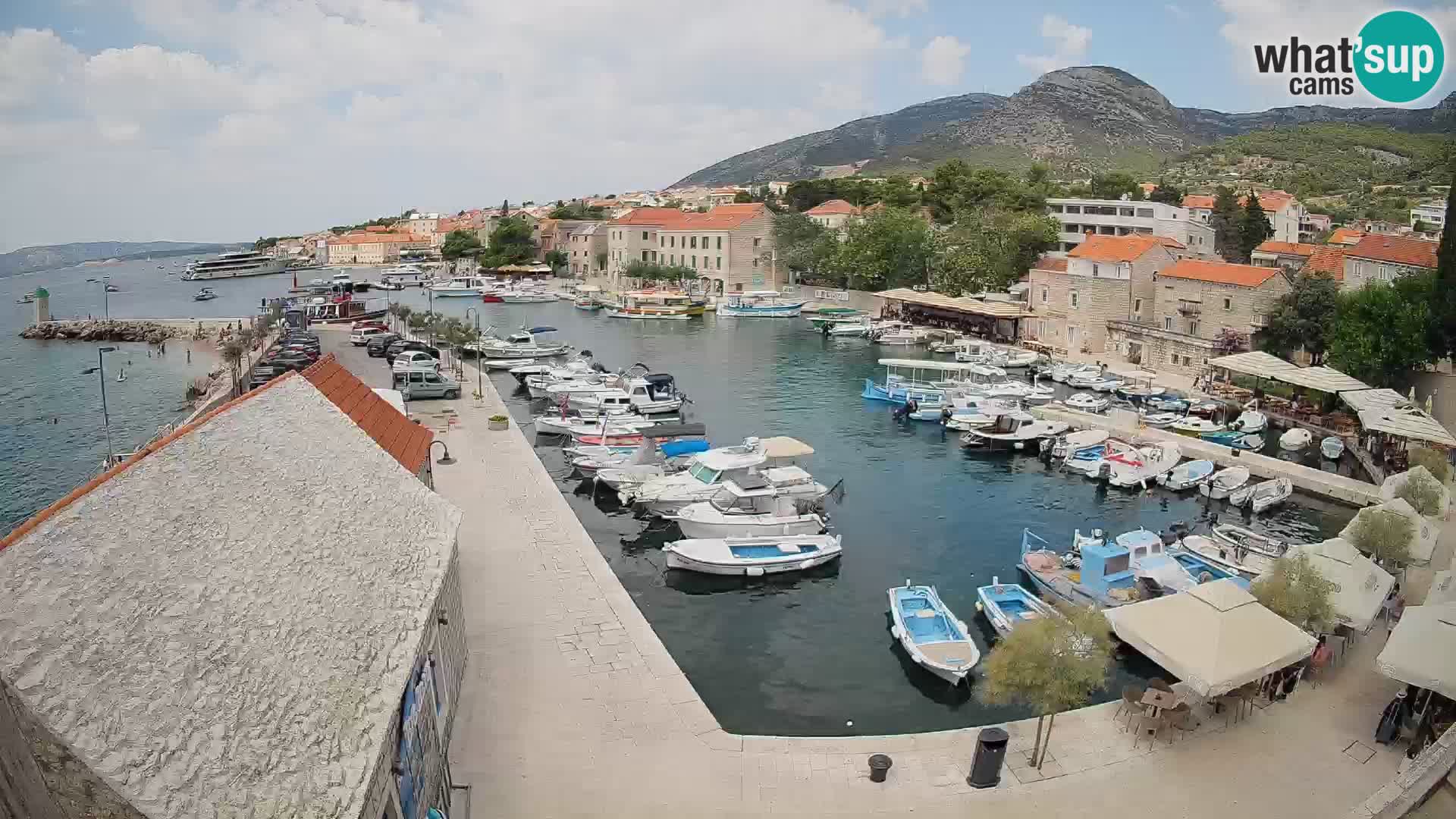 Webcam Bol Harbour – Live View of Bol Riva & Marina