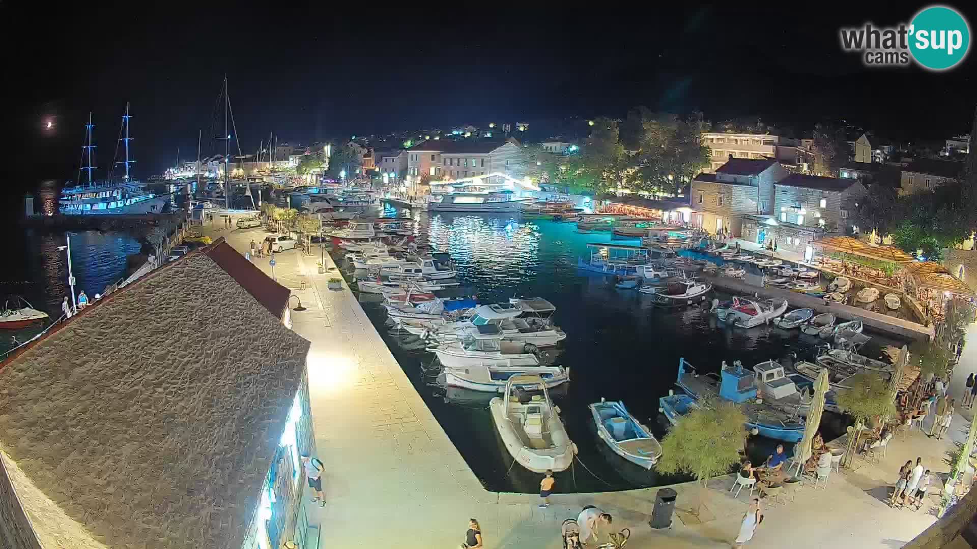Webcam Bol Hafen – Liveblick auf Bol Riva & Marina