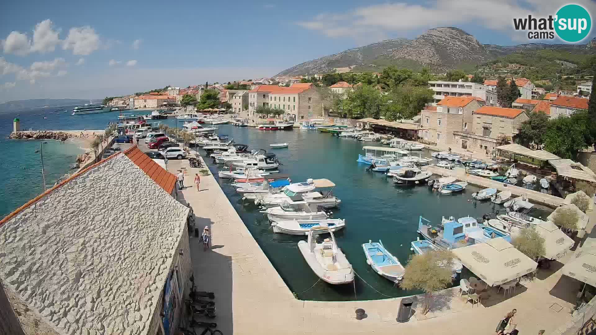 Webcam Bol Harbour – Live View of Bol Riva & Marina