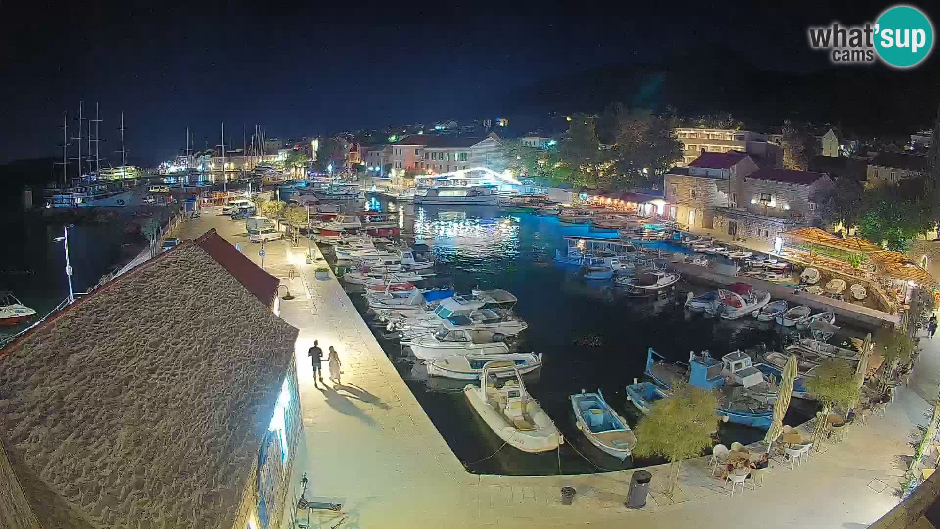 Webcam porto di Bol – Vista live sulla Riva e Marina