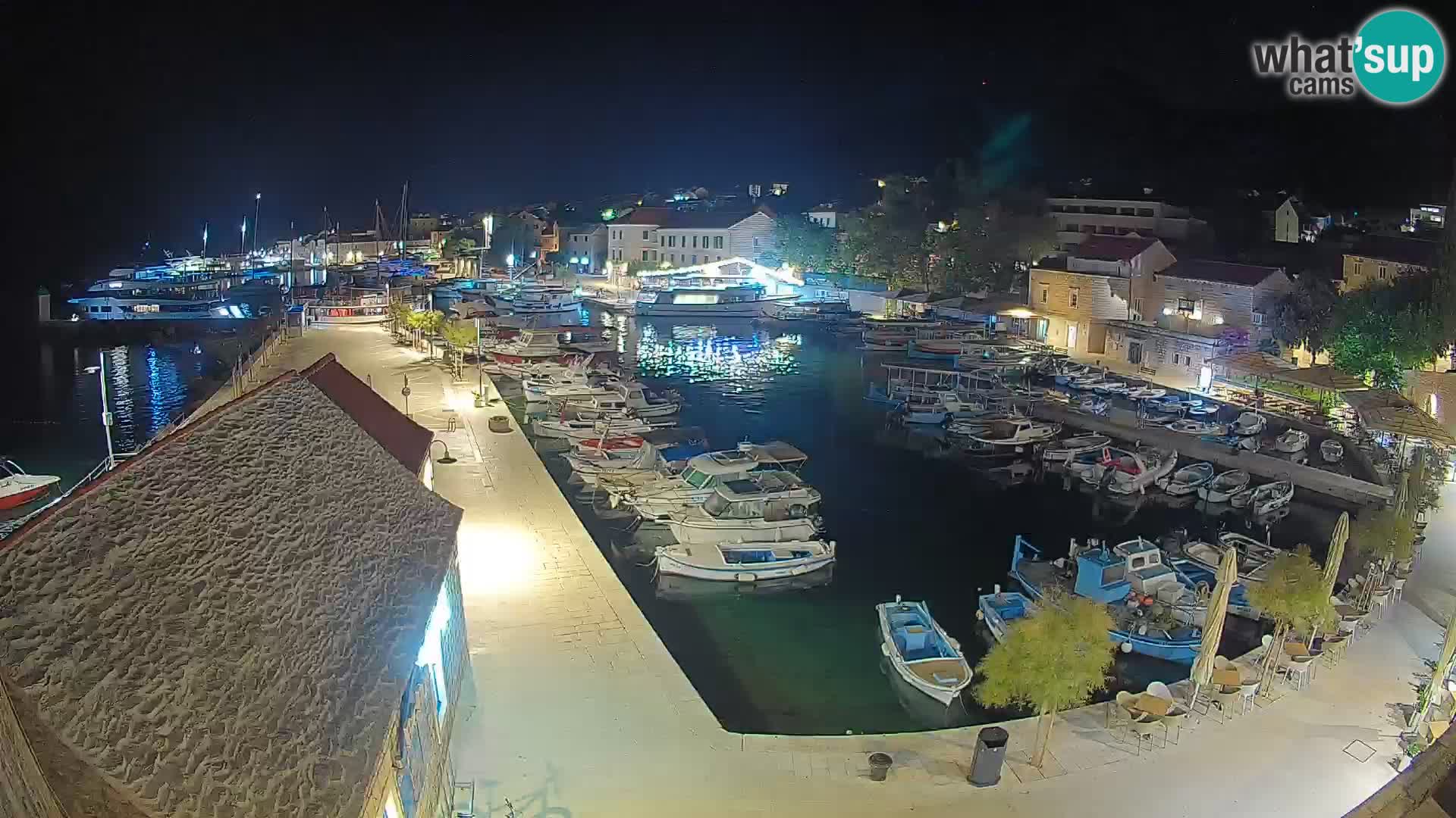 Webcam porto di Bol – Vista live sulla Riva e Marina