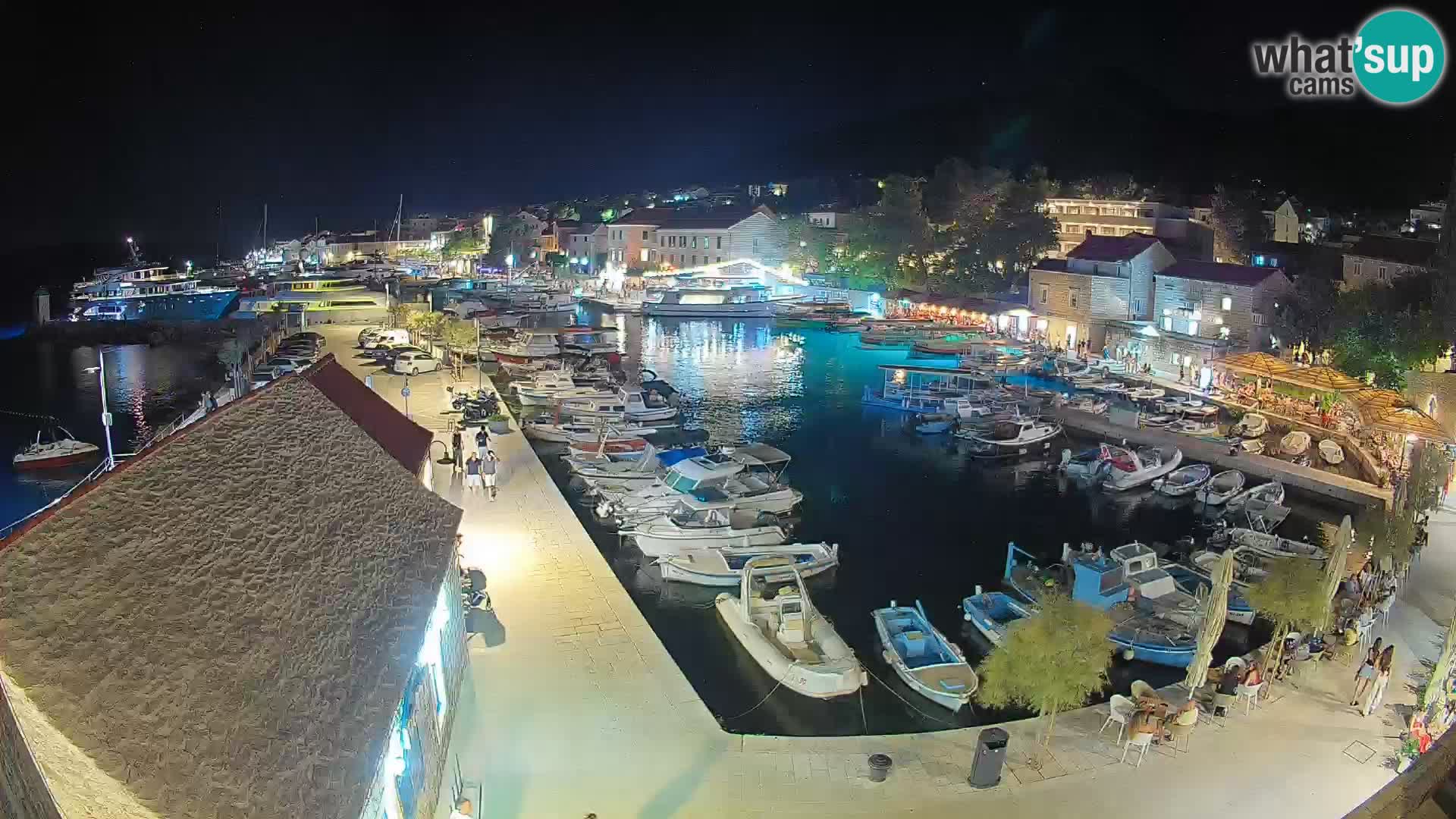 Webcam porto di Bol – Vista live sulla Riva e Marina