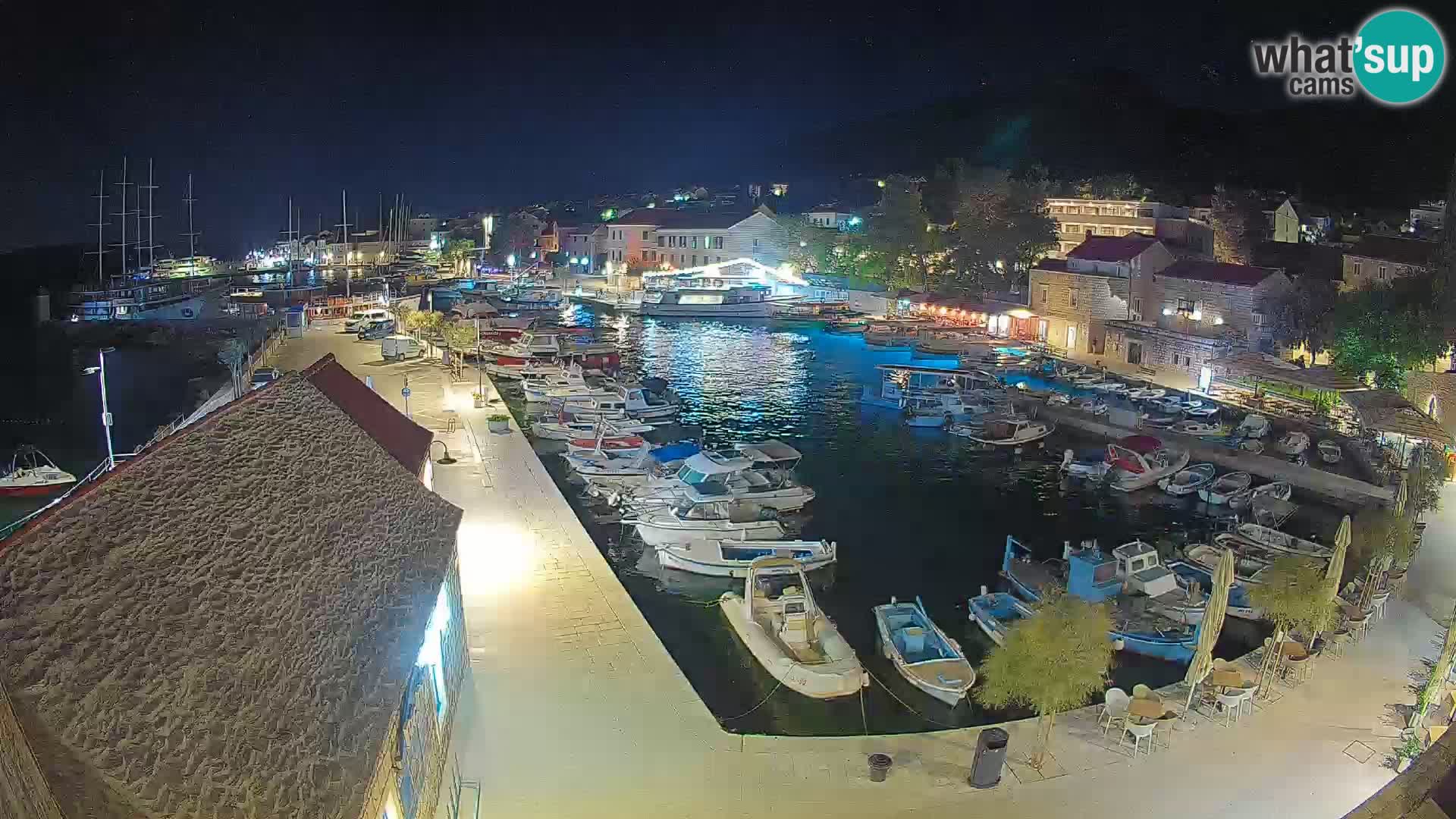 Webcam Bol Hafen – Liveblick auf Bol Riva & Marina
