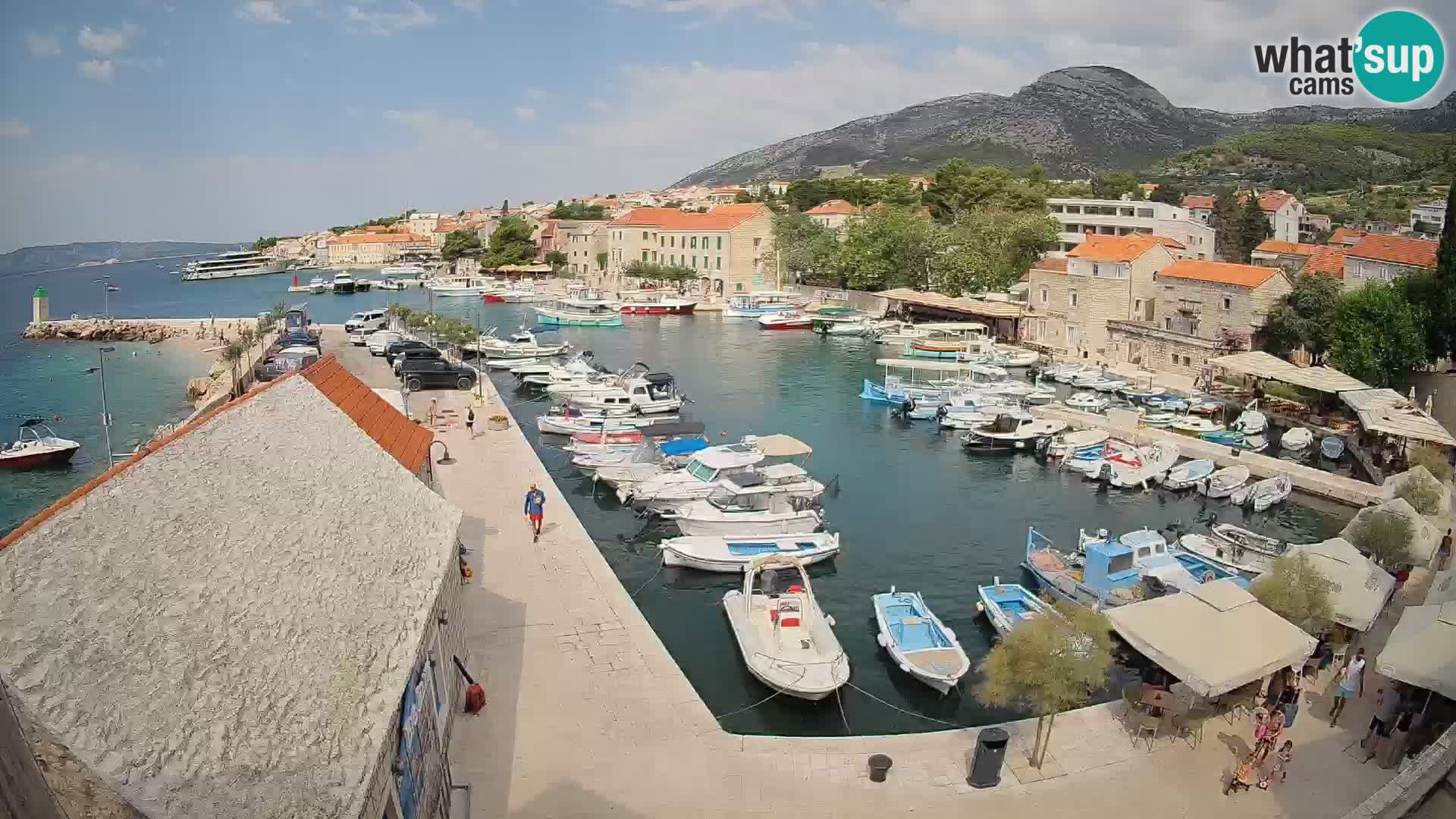 Webcam Bol Harbour – Live View of Bol Riva & Marina
