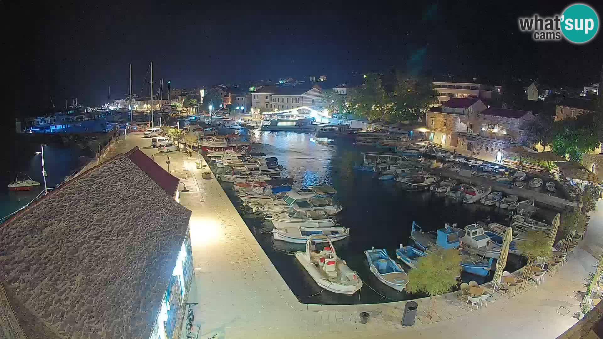 Webcam Bol Hafen – Liveblick auf Bol Riva & Marina