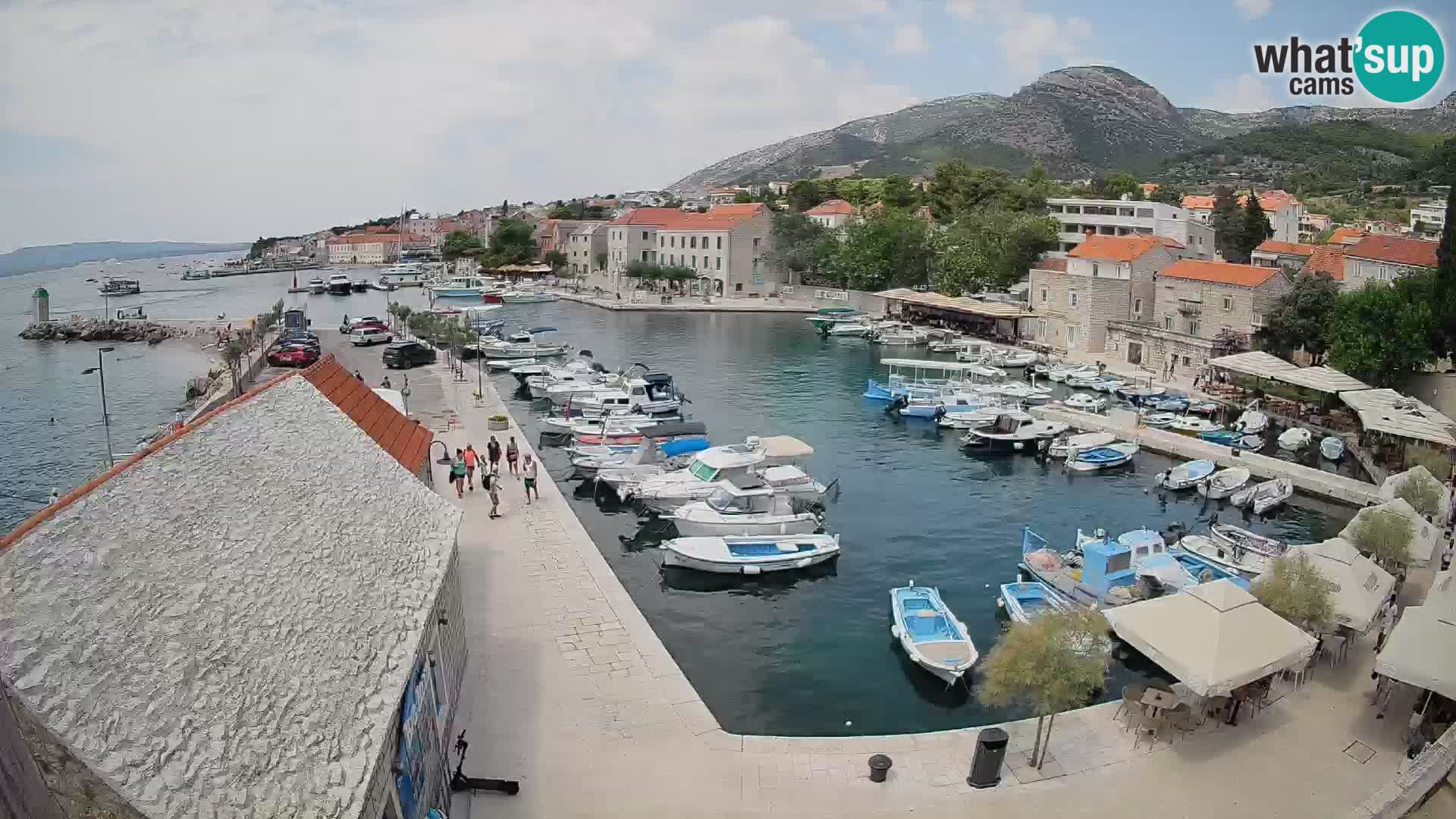 Webcam Bol Harbour – Live View of Bol Riva & Marina