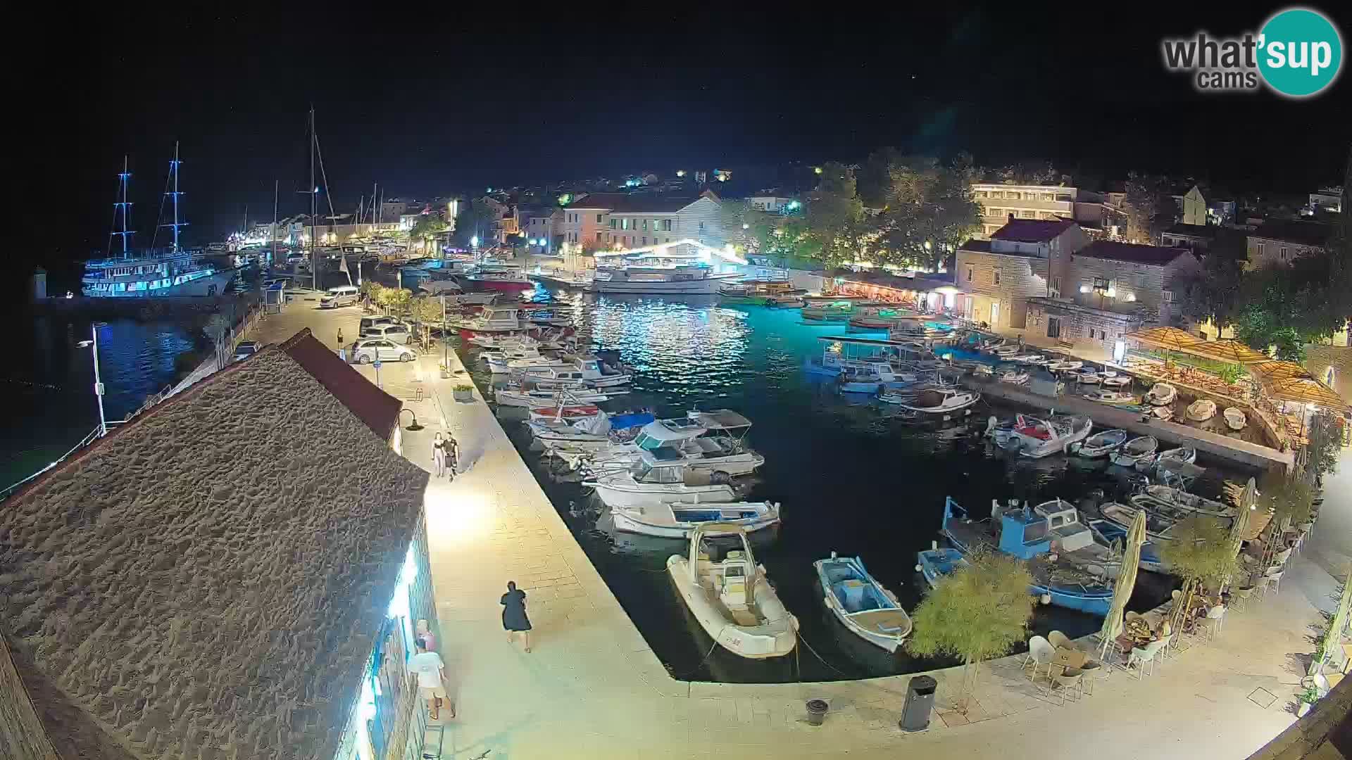 Webcam porto di Bol – Vista live sulla Riva e Marina