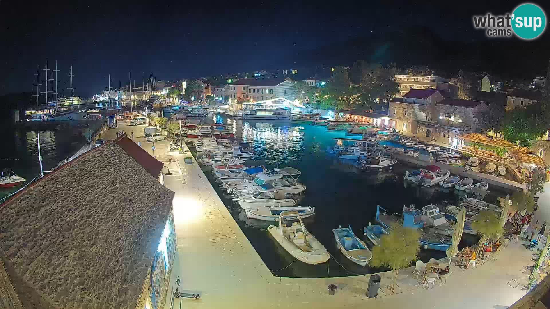 Webcam Bol Harbour – Live View of Bol Riva & Marina