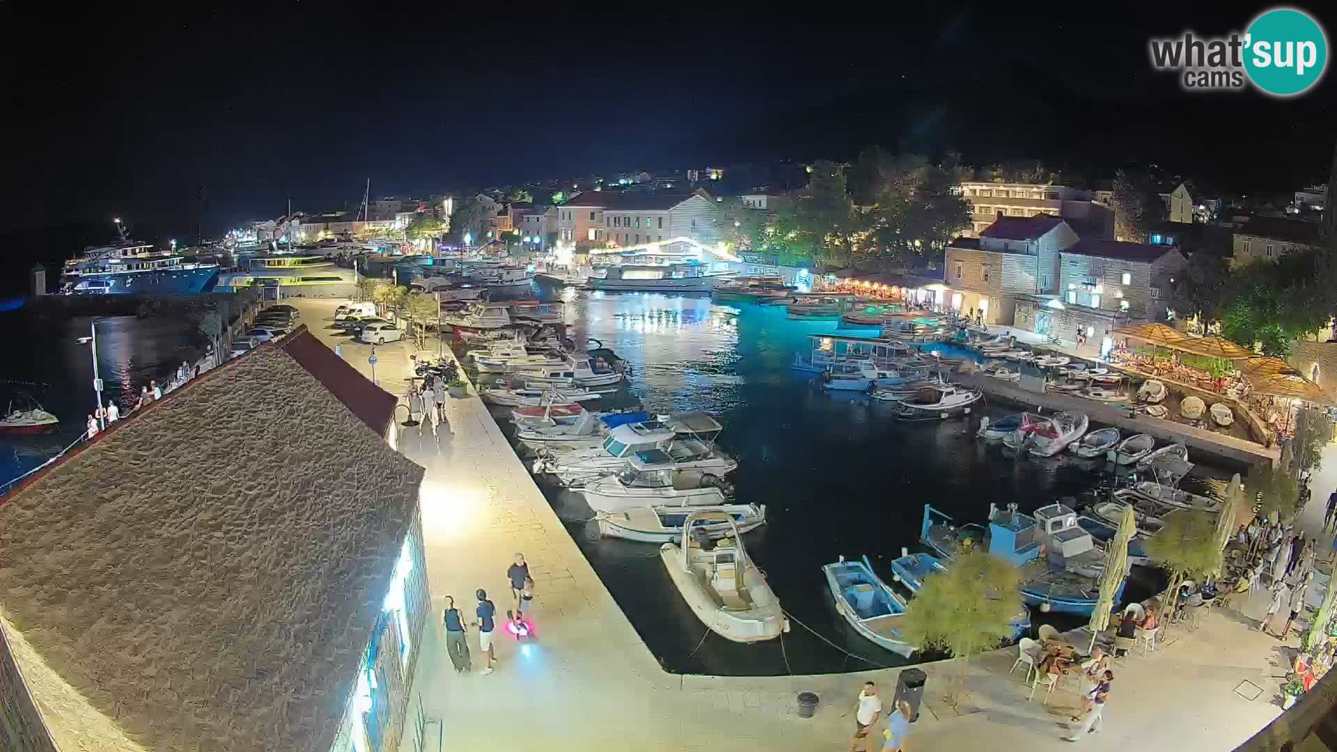 Webcam porto di Bol – Vista live sulla Riva e Marina