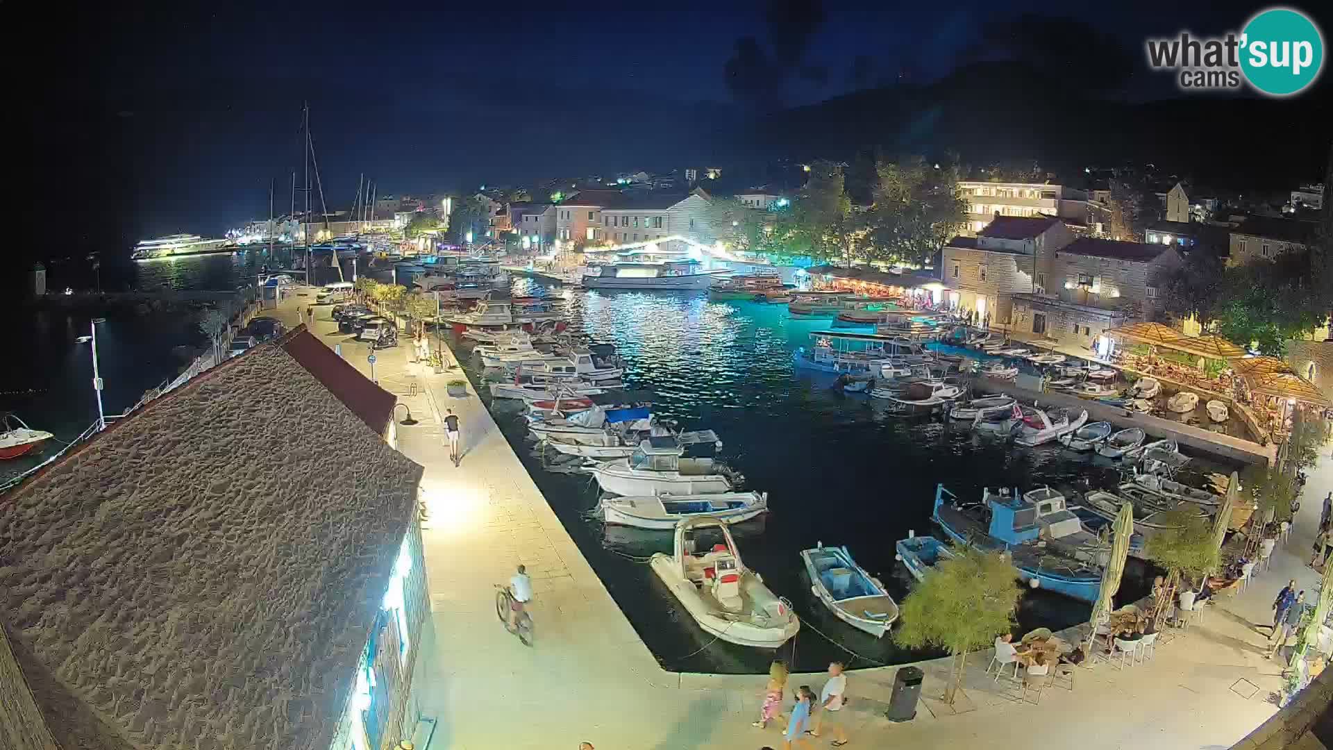 Webcam Bol Hafen – Liveblick auf Bol Riva & Marina
