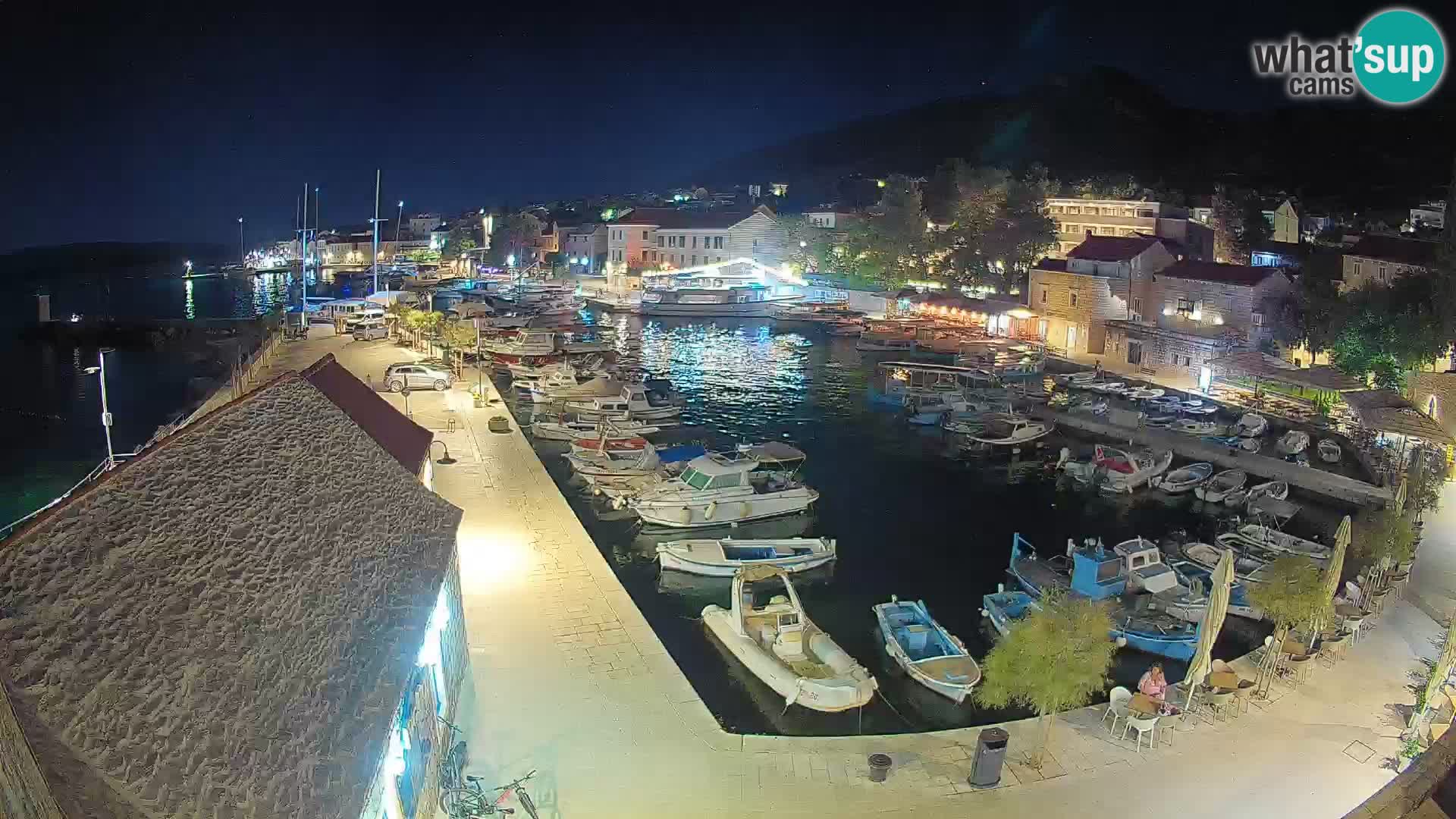Webcam porto di Bol – Vista live sulla Riva e Marina