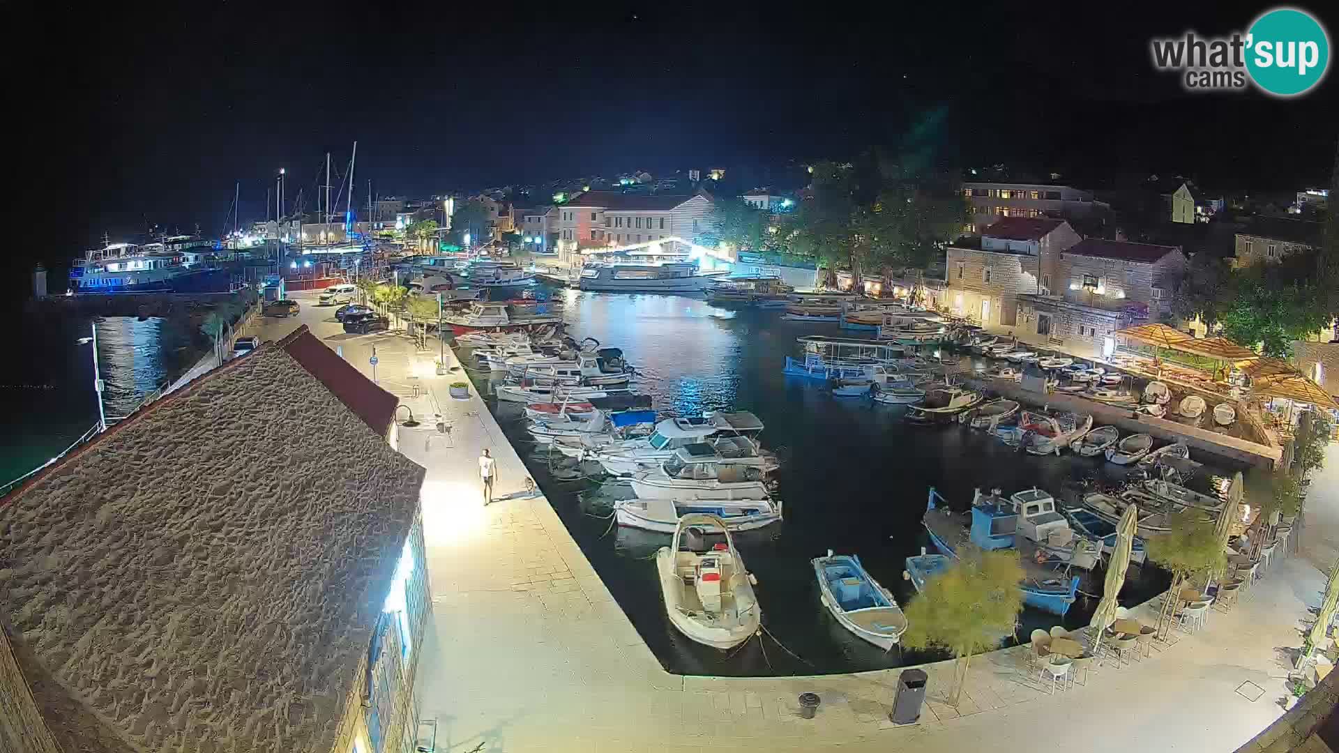 Webcam Bol Hafen – Liveblick auf Bol Riva & Marina
