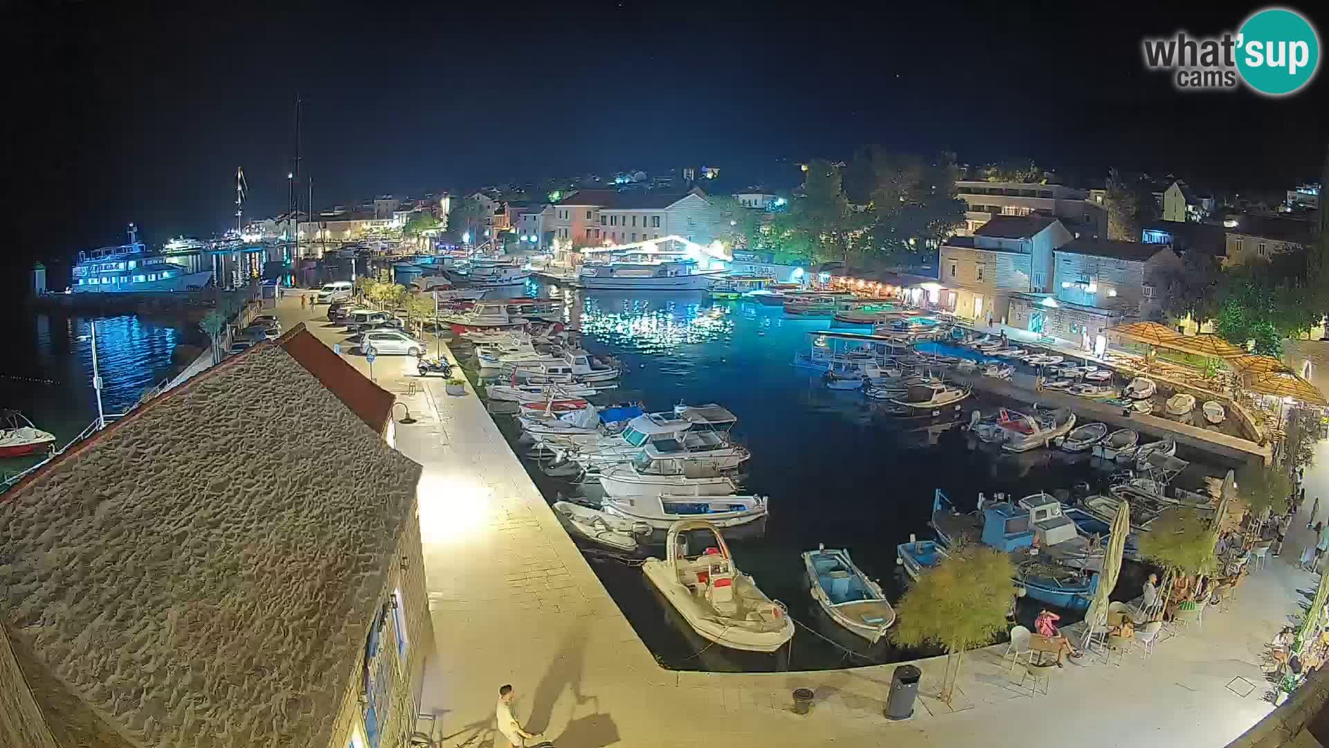 Webcam porto di Bol – Vista live sulla Riva e Marina